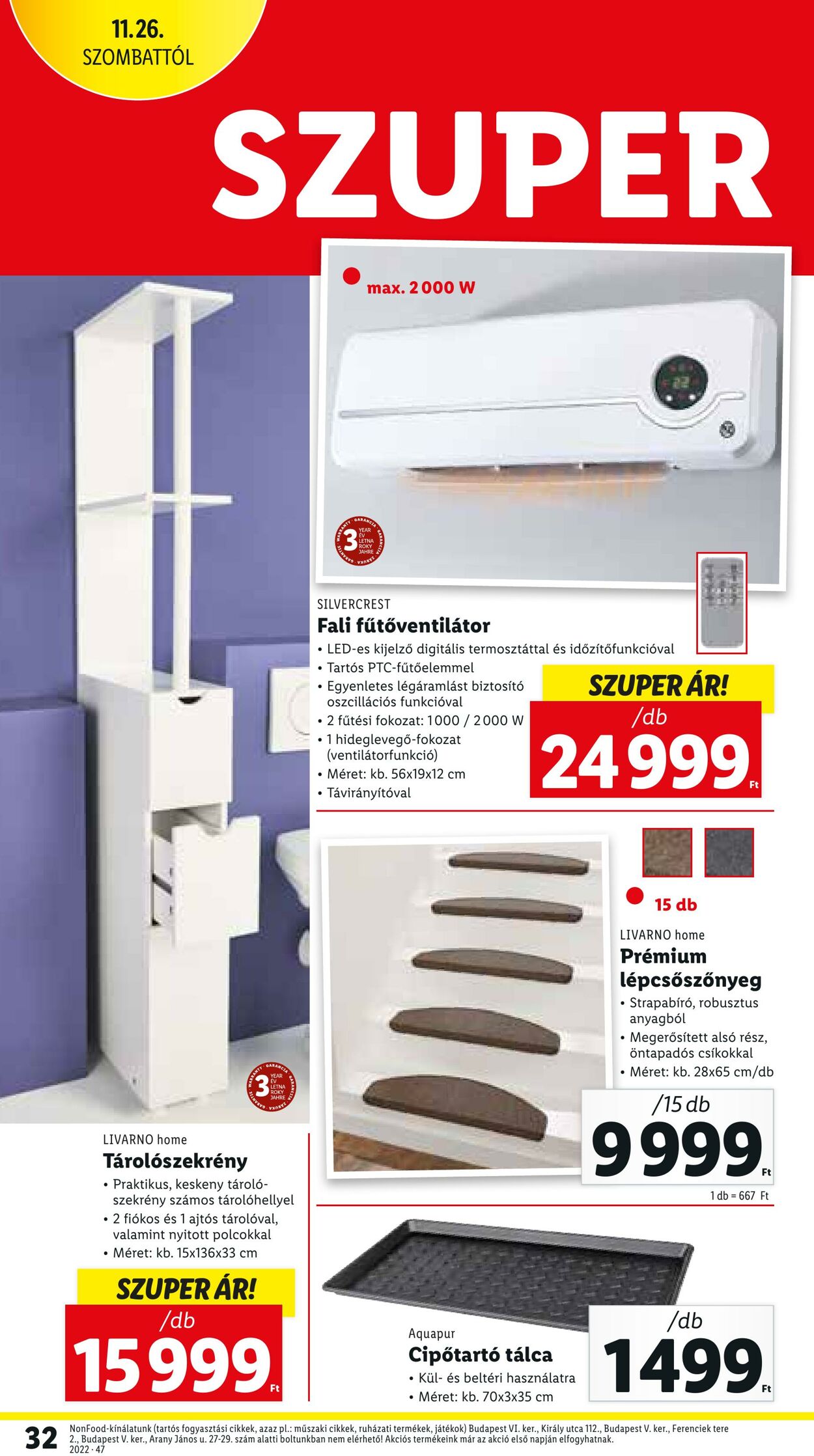 Flyer Lidl 24.11.2022 - 30.11.2022