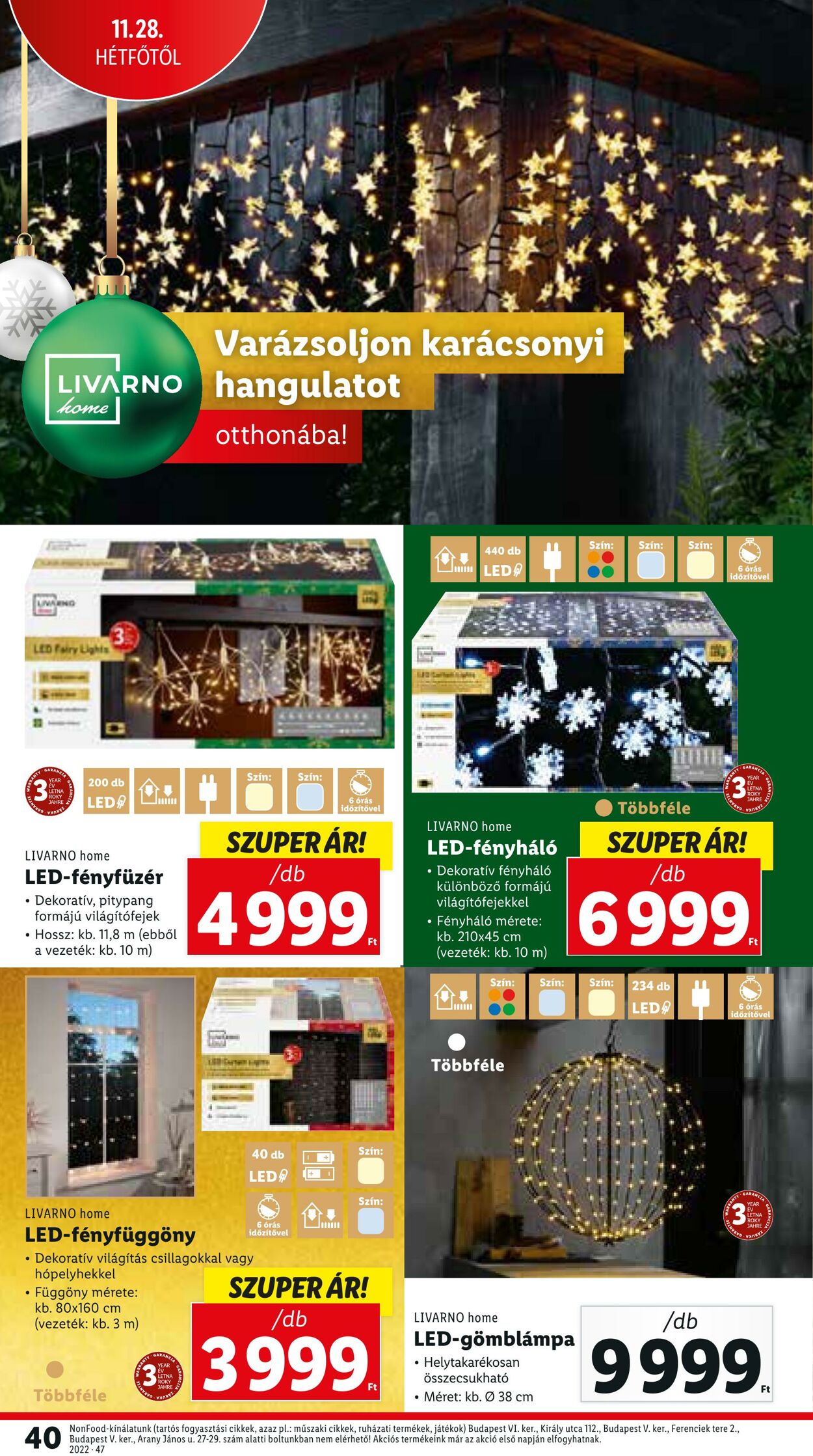 Flyer Lidl 24.11.2022 - 30.11.2022