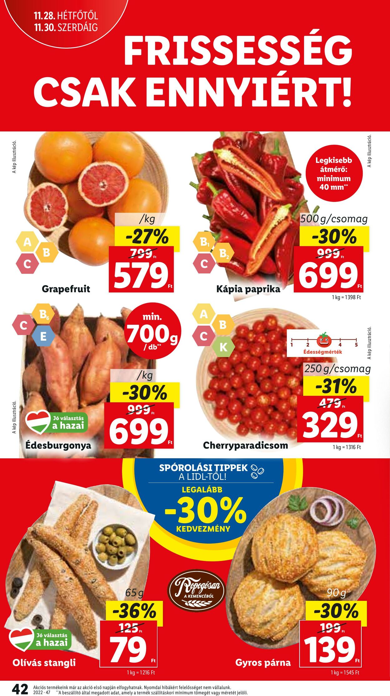 Flyer Lidl 24.11.2022 - 30.11.2022