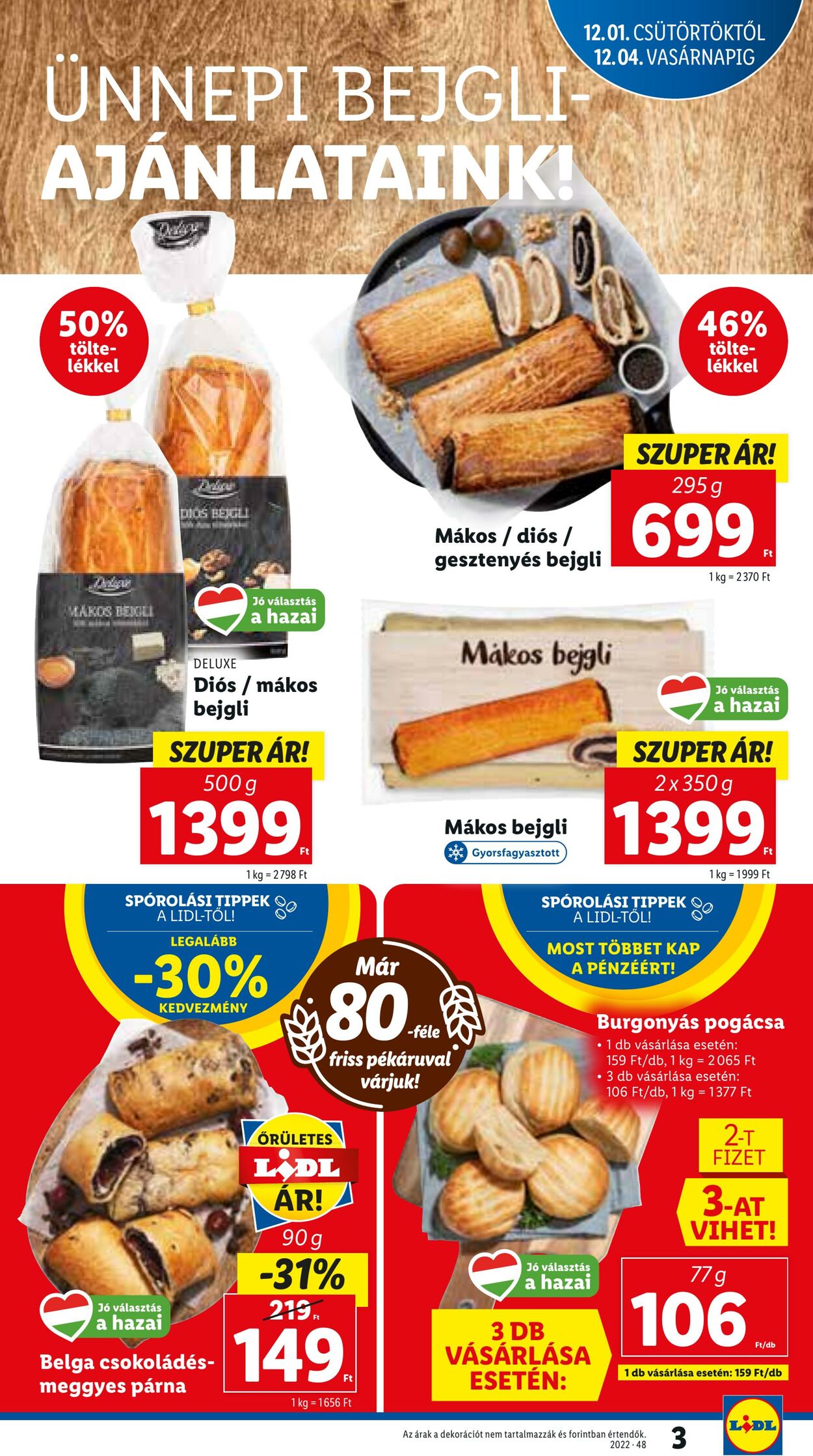 Flyer Lidl 01.12.2022 - 07.12.2022