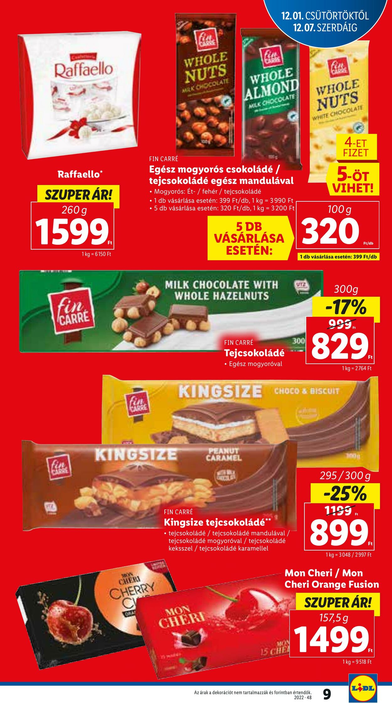 Flyer Lidl 01.12.2022 - 07.12.2022