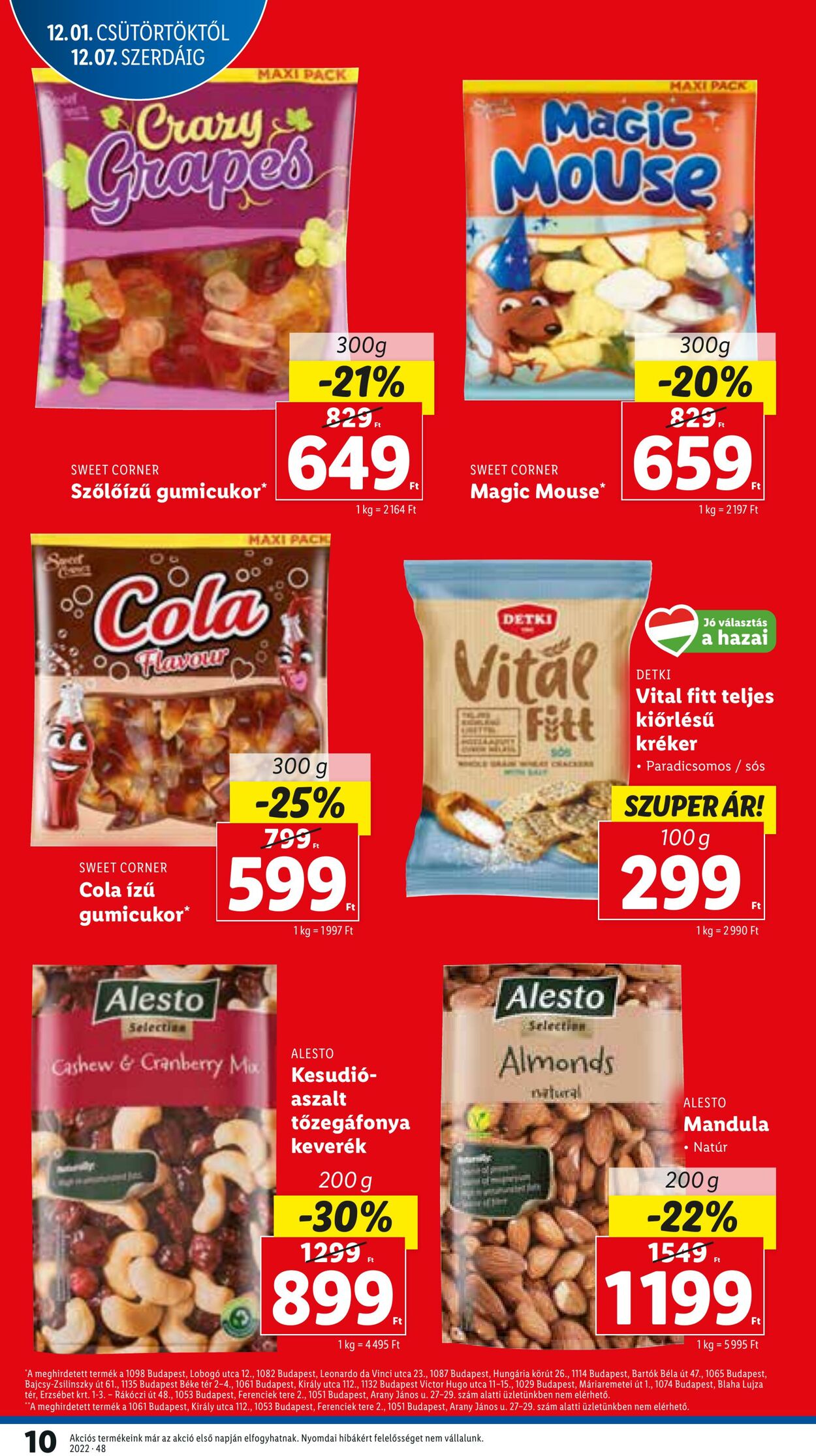 Flyer Lidl 01.12.2022 - 07.12.2022