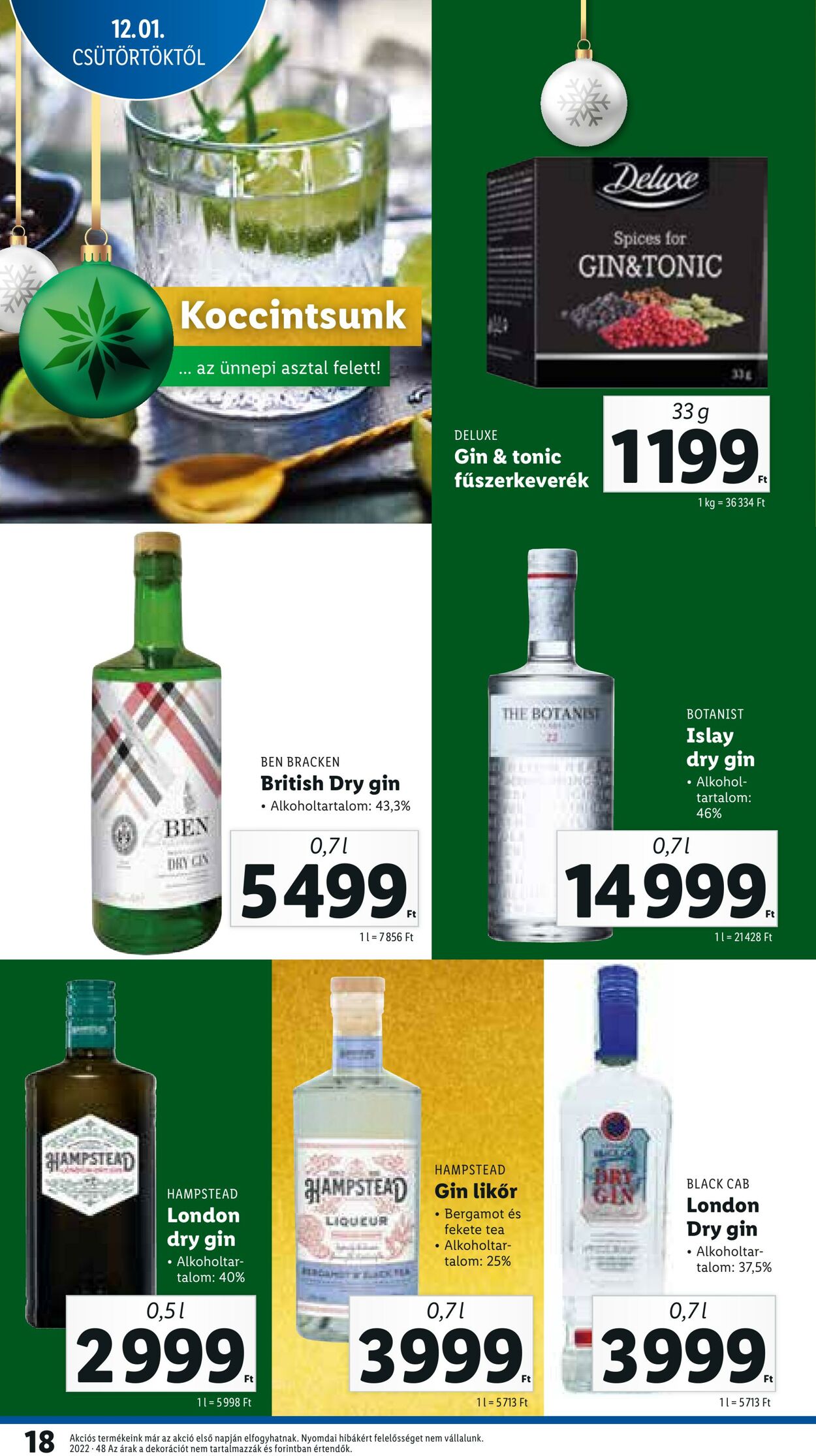 Flyer Lidl 01.12.2022 - 07.12.2022