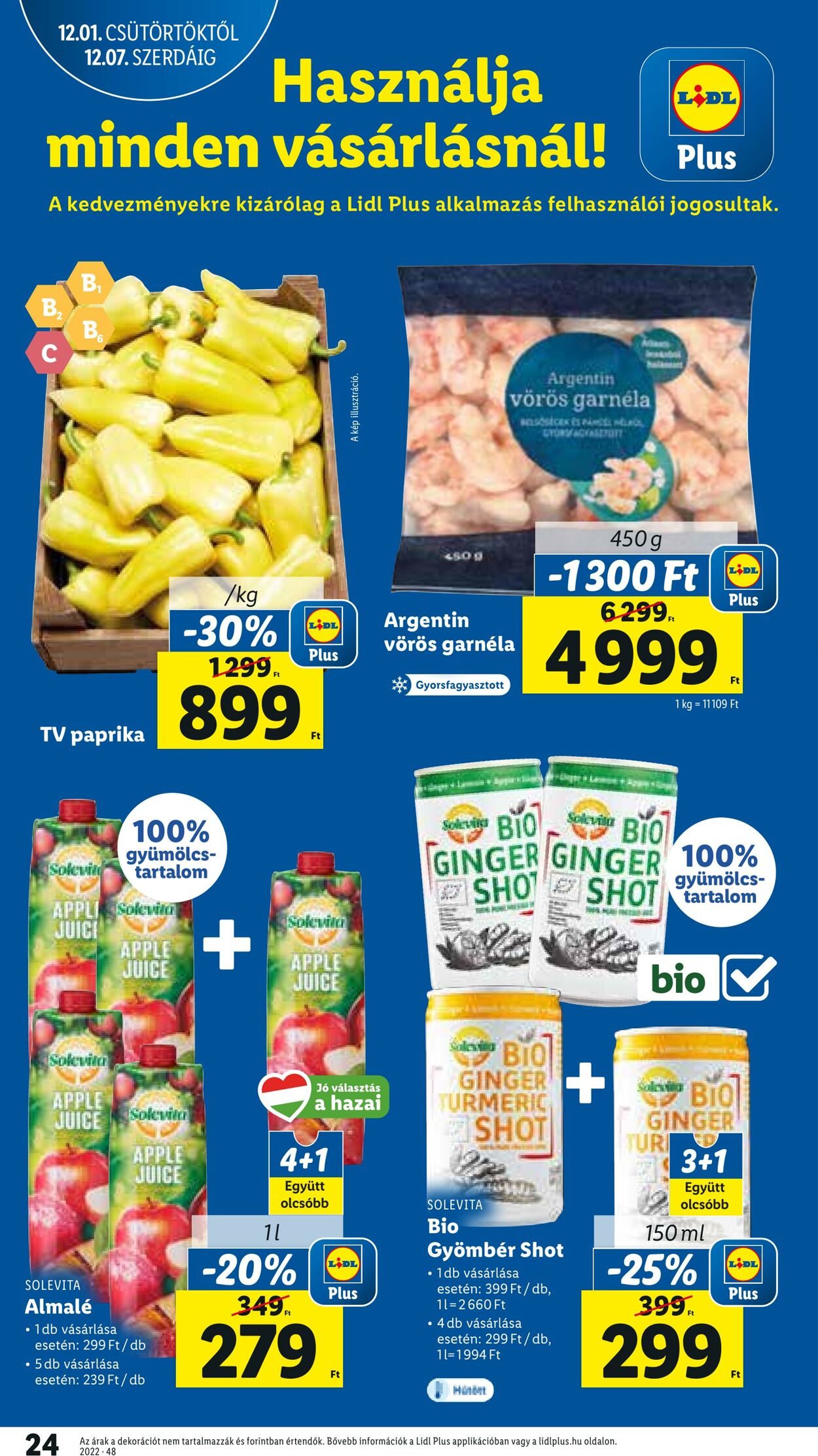 Flyer Lidl 01.12.2022 - 07.12.2022