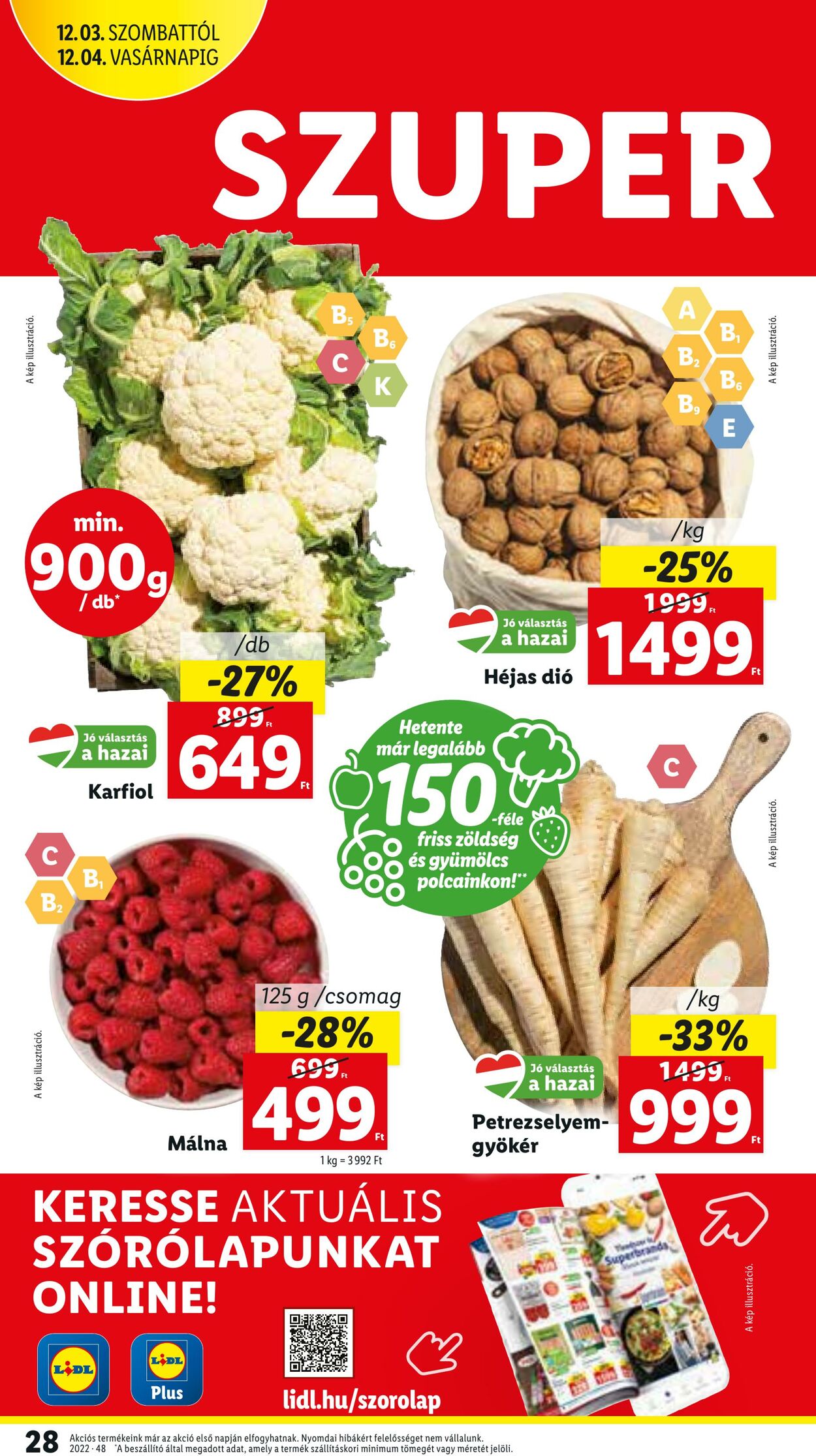 Flyer Lidl 01.12.2022 - 07.12.2022