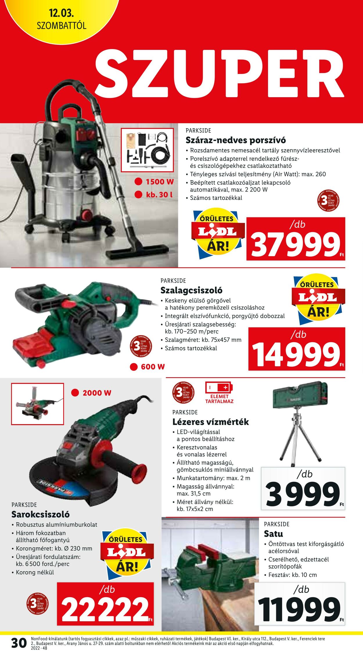 Flyer Lidl 01.12.2022 - 07.12.2022