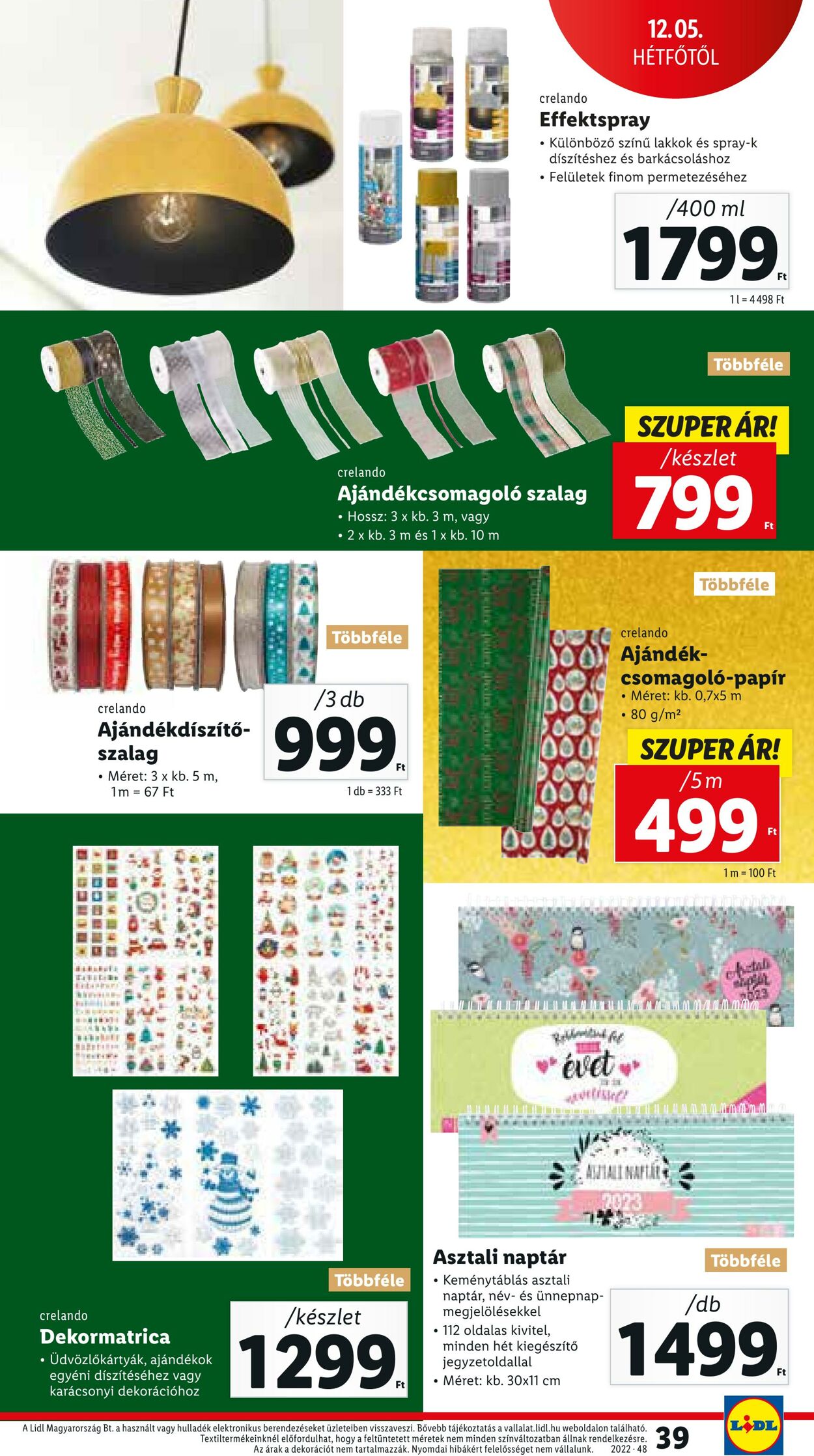 Flyer Lidl 01.12.2022 - 07.12.2022