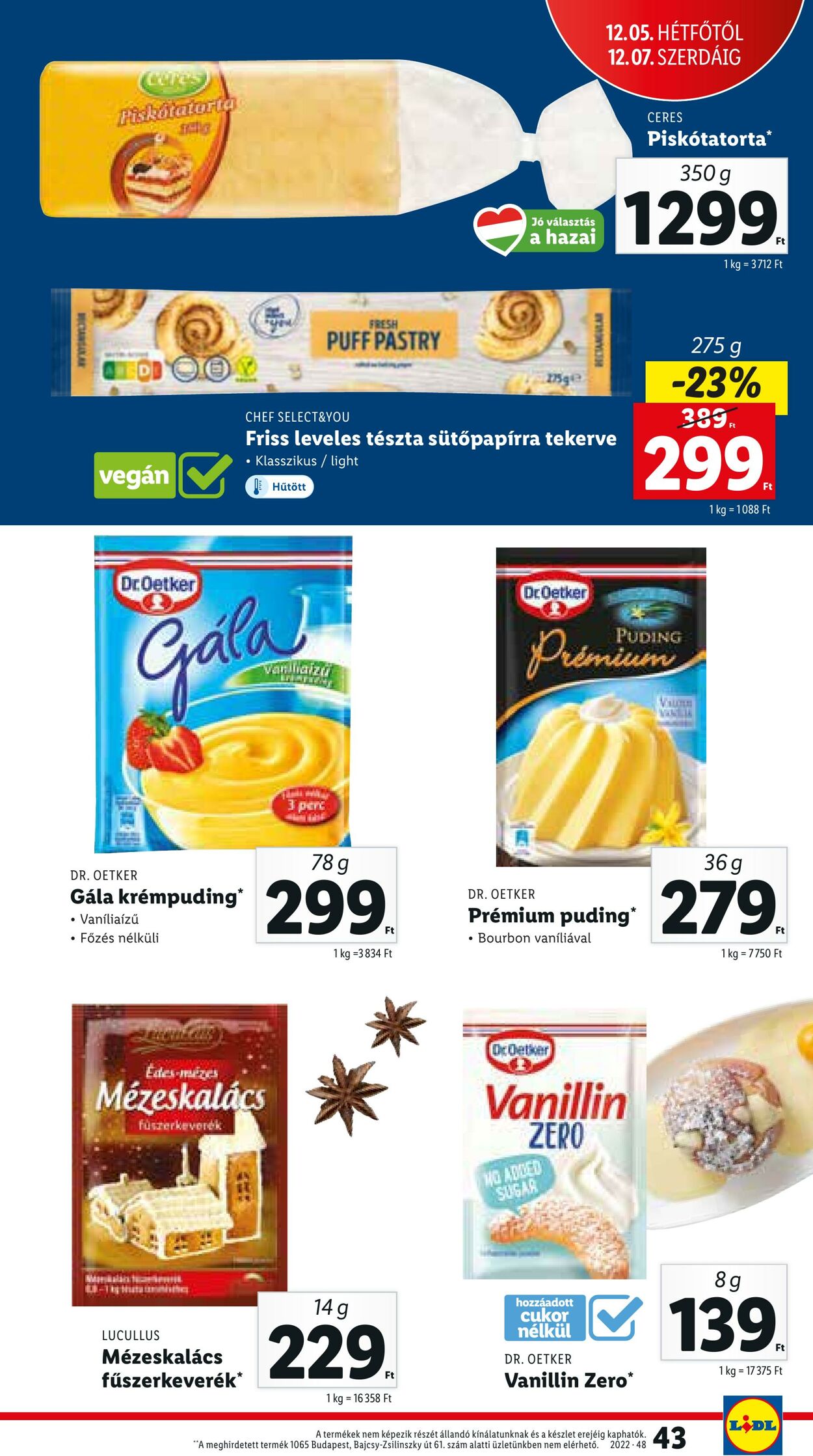 Flyer Lidl 01.12.2022 - 07.12.2022