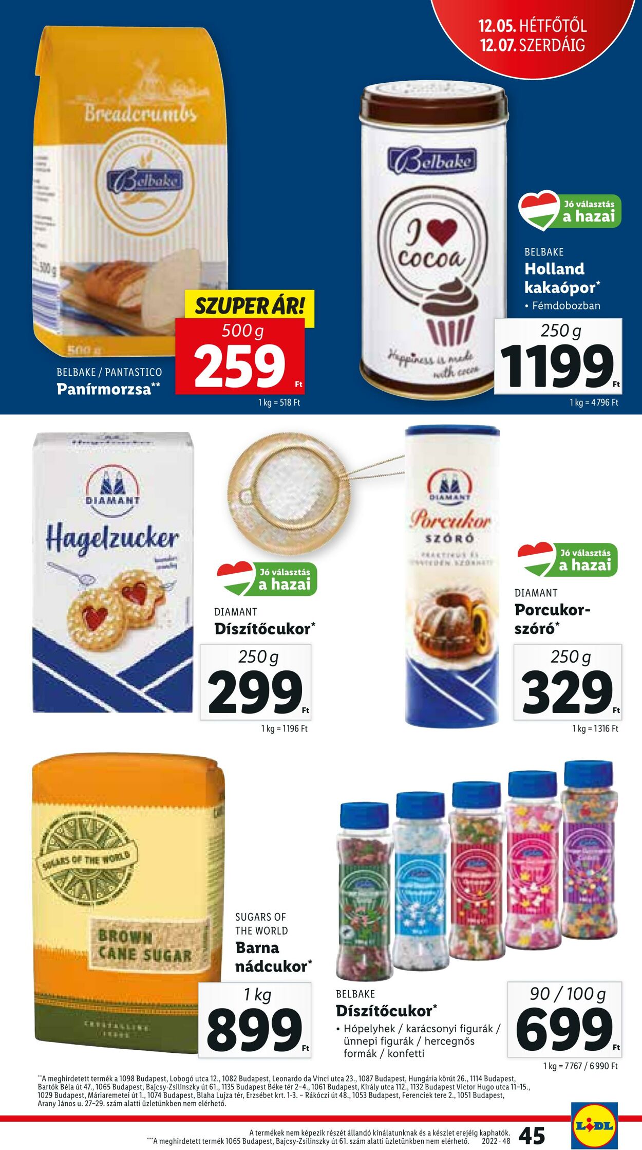 Flyer Lidl 01.12.2022 - 07.12.2022