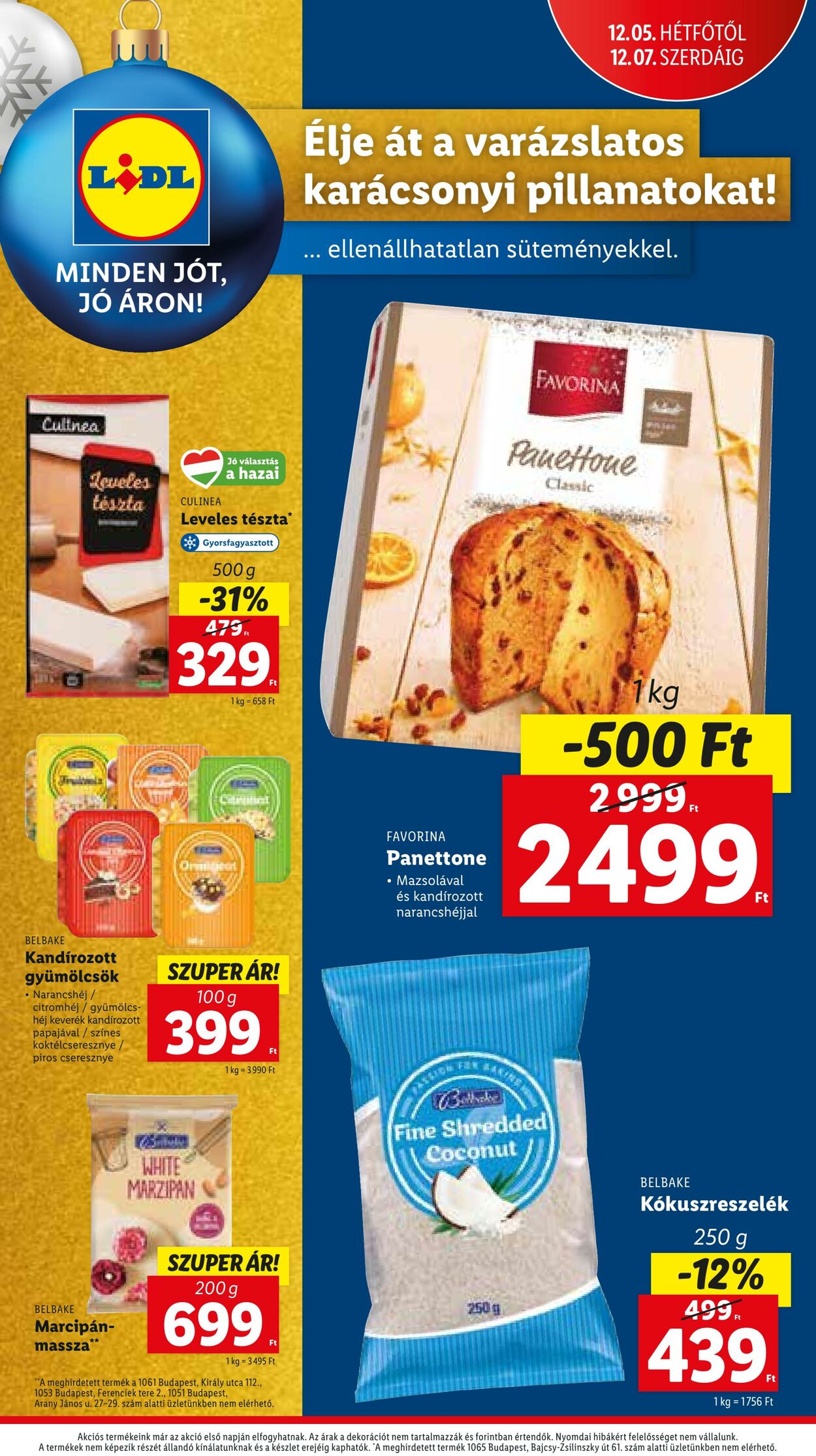 Flyer Lidl 01.12.2022 - 07.12.2022