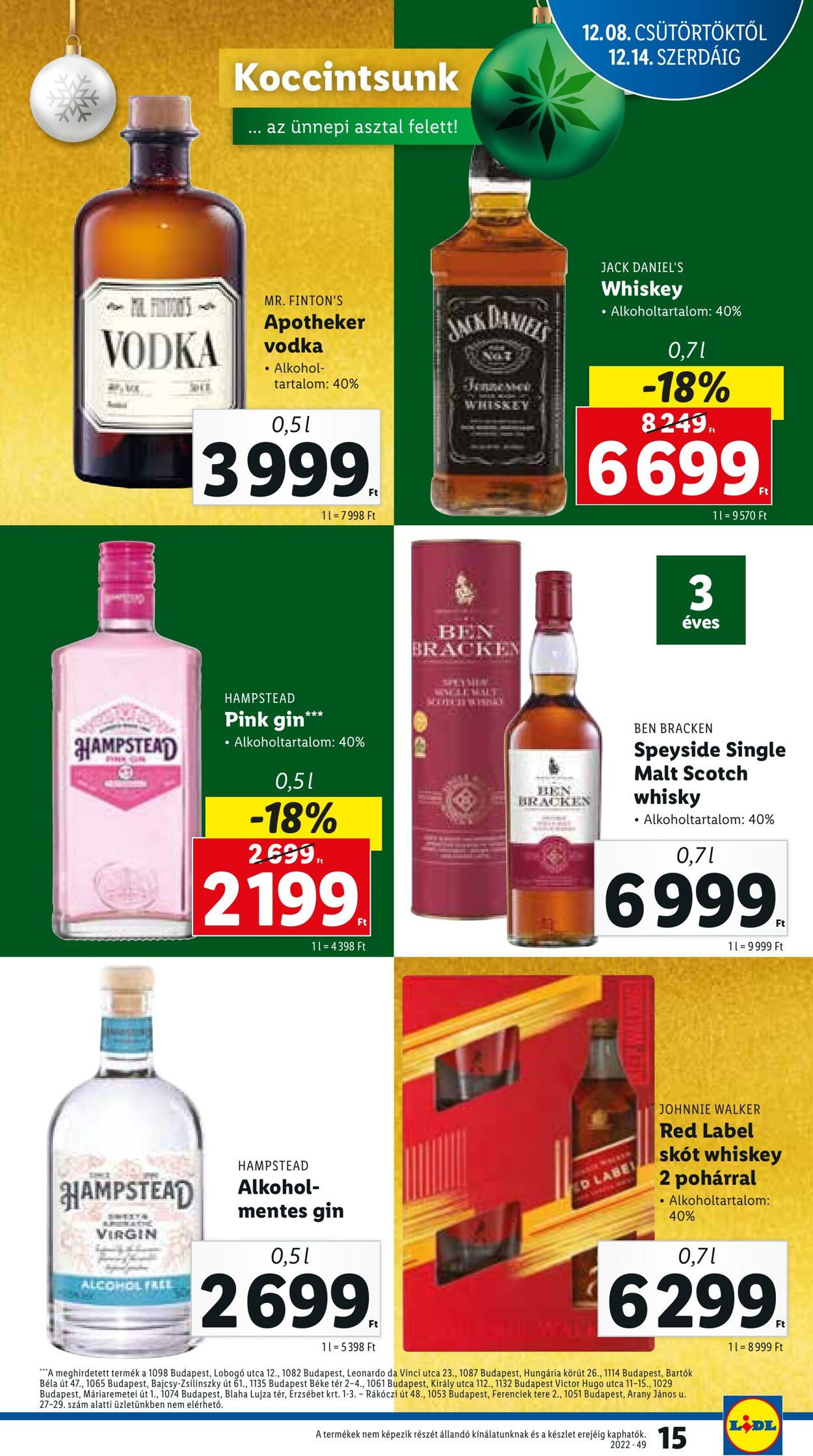 Flyer Lidl 08.12.2022 - 14.12.2022