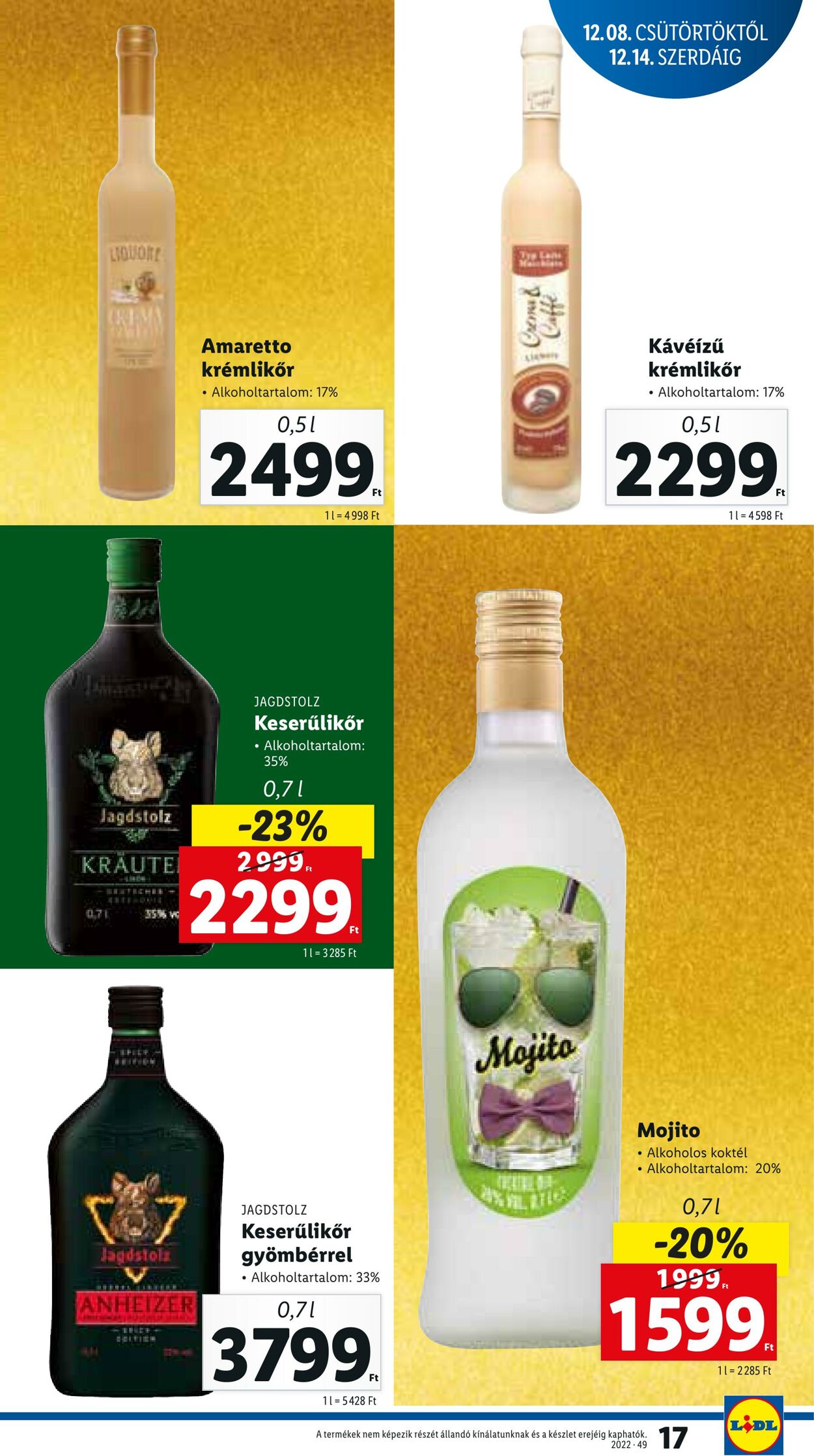 Flyer Lidl 08.12.2022 - 14.12.2022