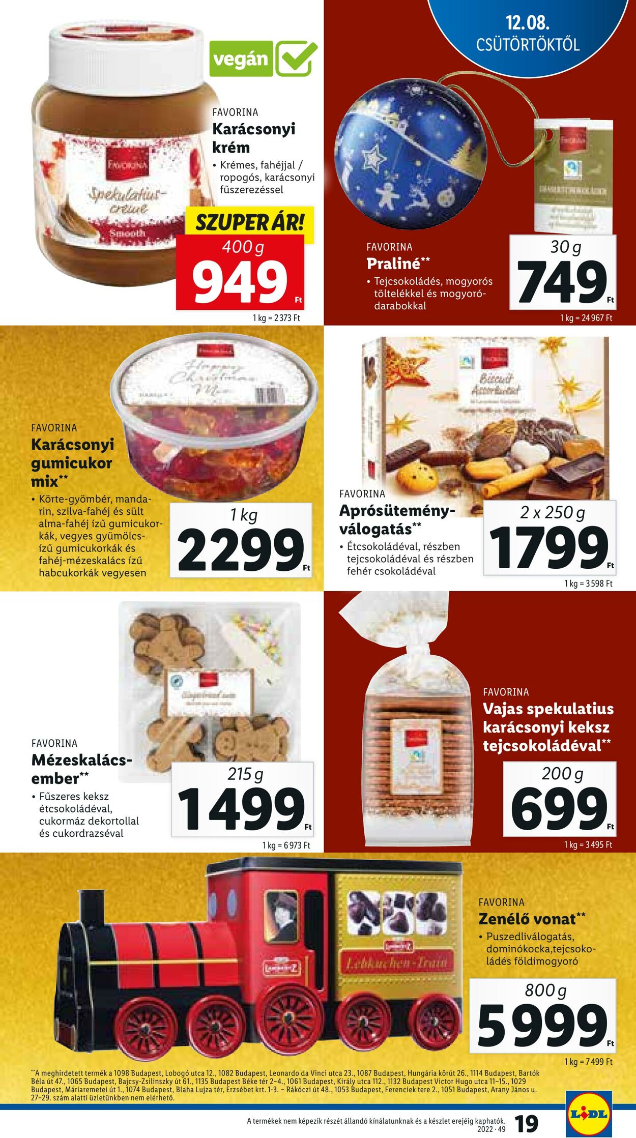 Flyer Lidl 08.12.2022 - 14.12.2022