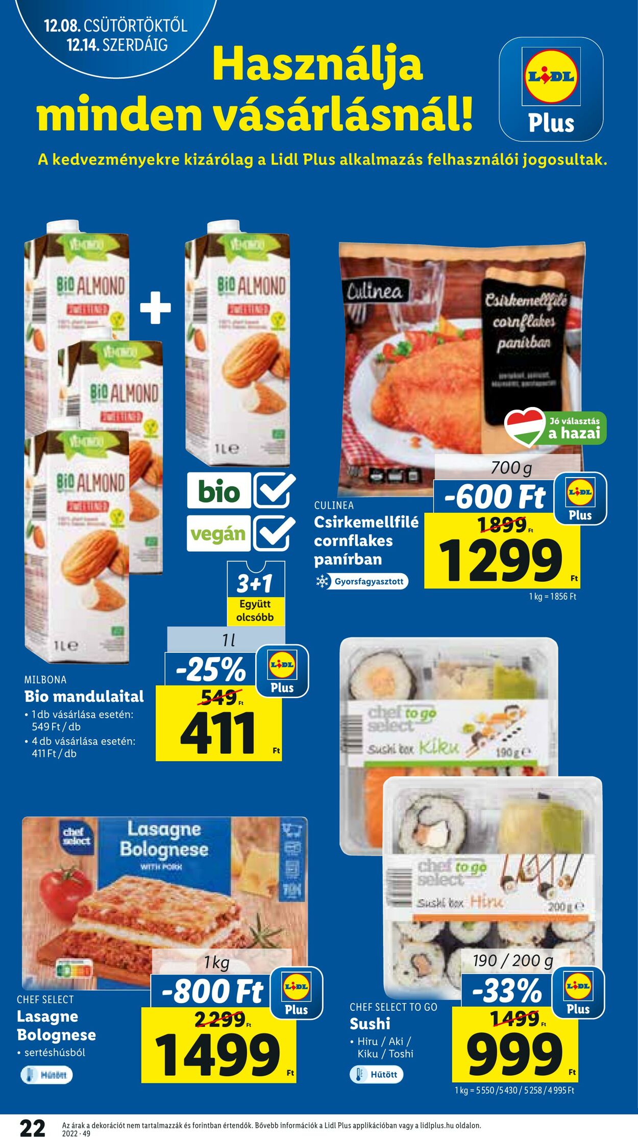 Flyer Lidl 08.12.2022 - 14.12.2022