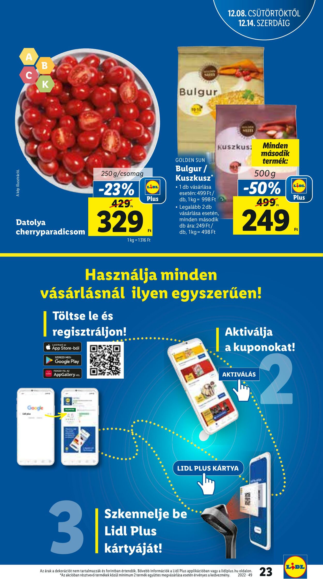 Flyer Lidl 08.12.2022 - 14.12.2022