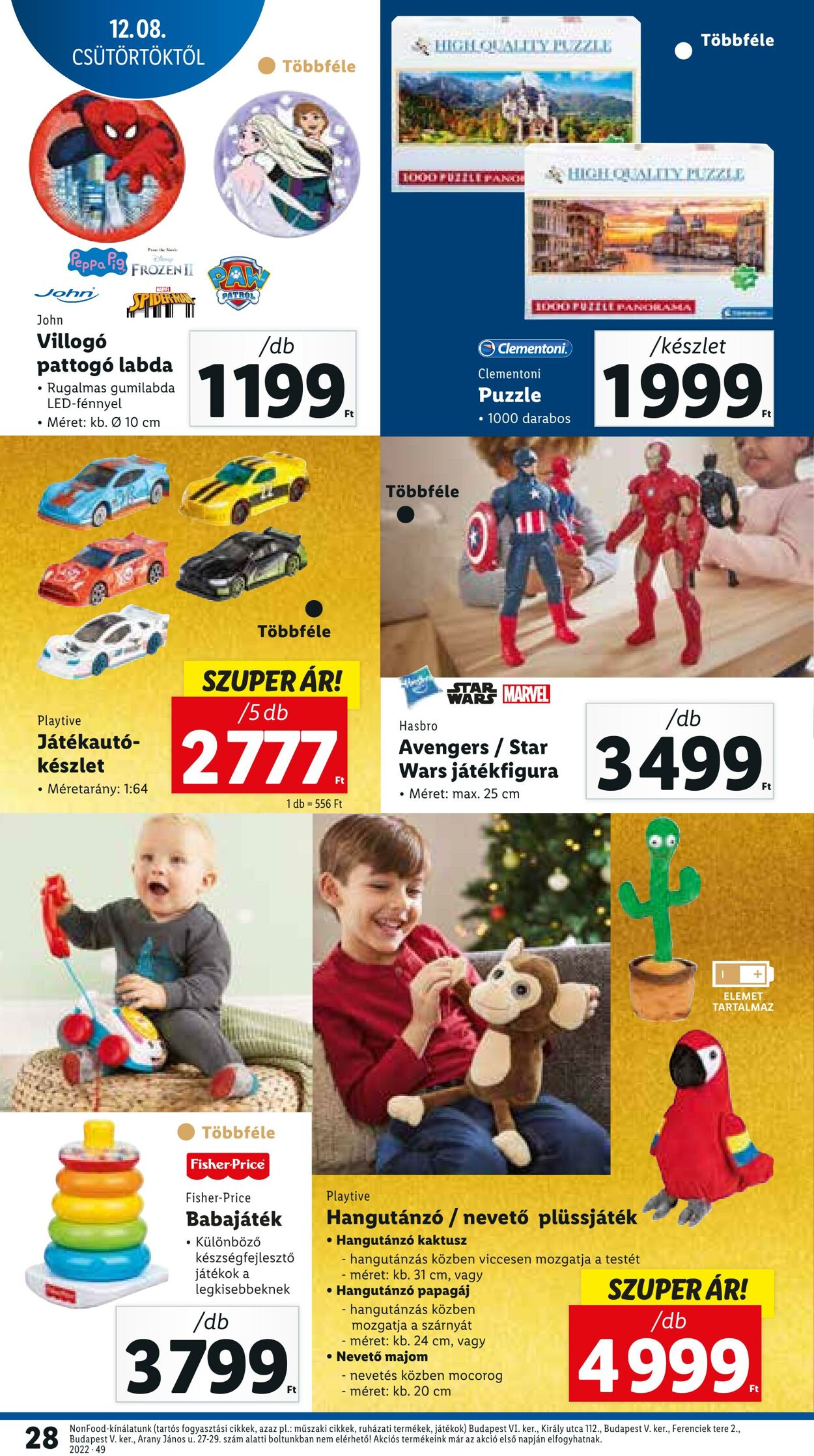 Flyer Lidl 08.12.2022 - 14.12.2022