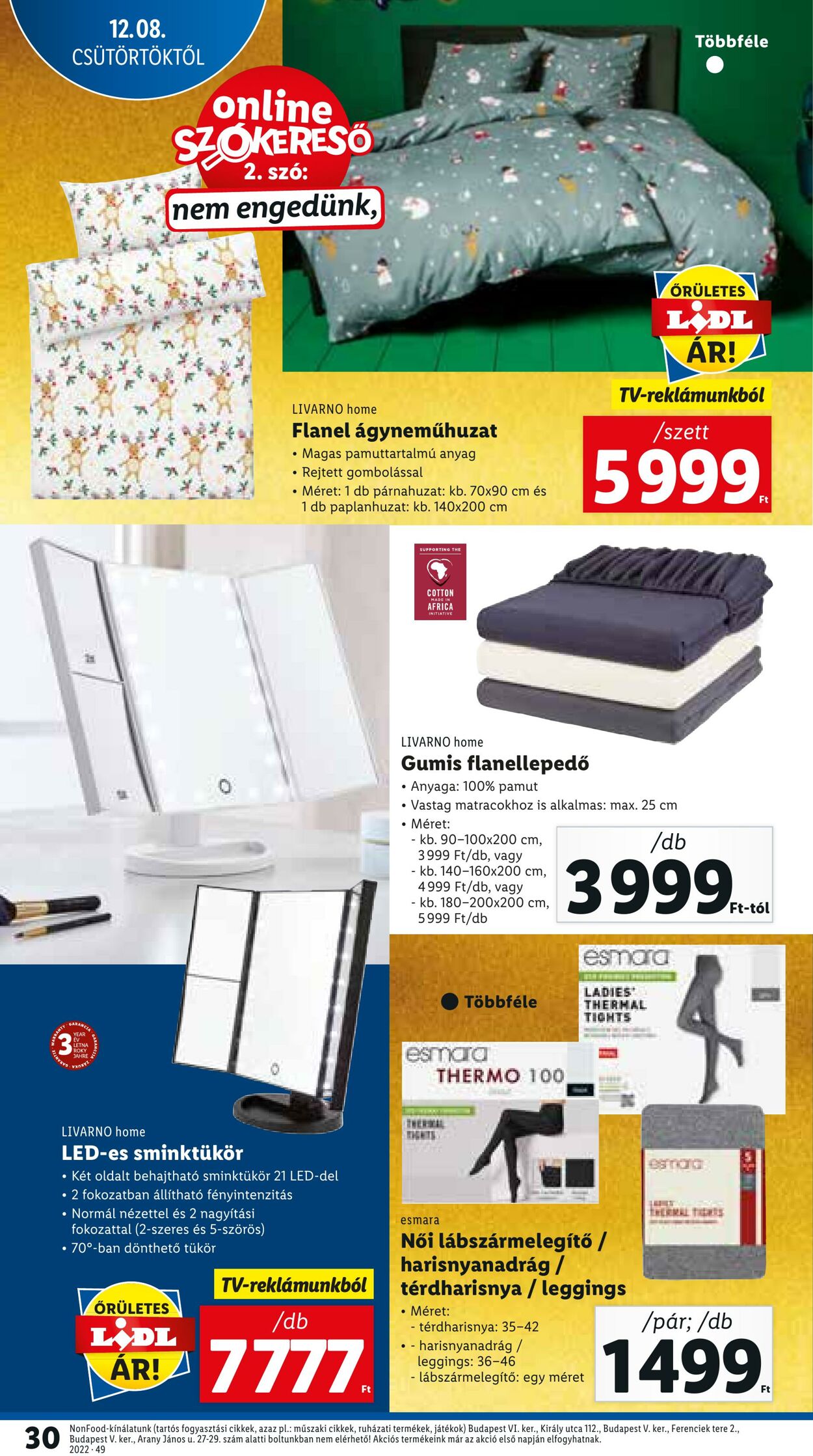 Flyer Lidl 08.12.2022 - 14.12.2022