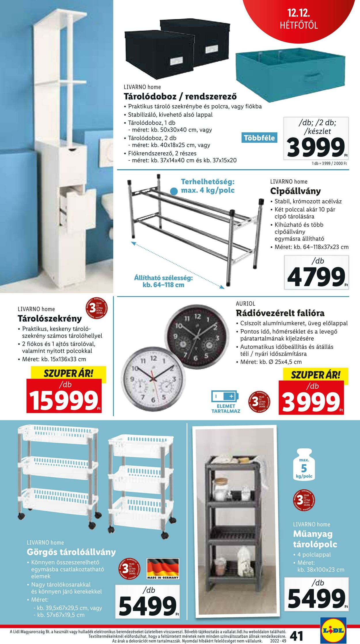 Flyer Lidl 08.12.2022 - 14.12.2022