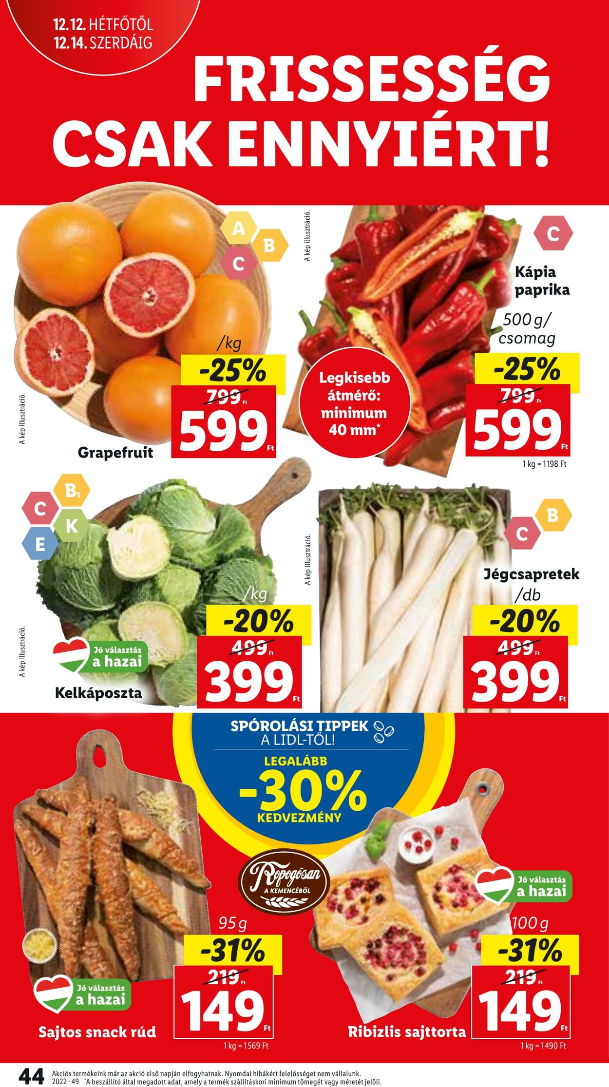 Flyer Lidl 08.12.2022 - 14.12.2022