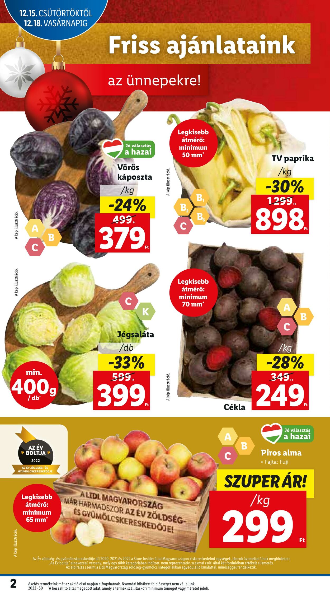 Flyer Lidl 15.12.2022 - 21.12.2022