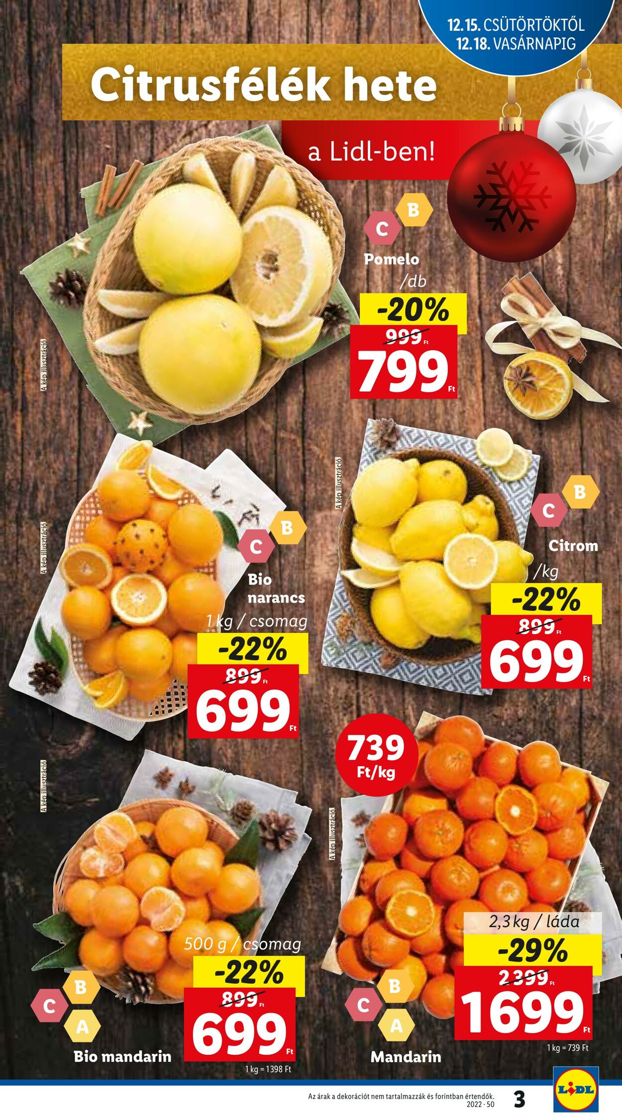 Flyer Lidl 15.12.2022 - 21.12.2022