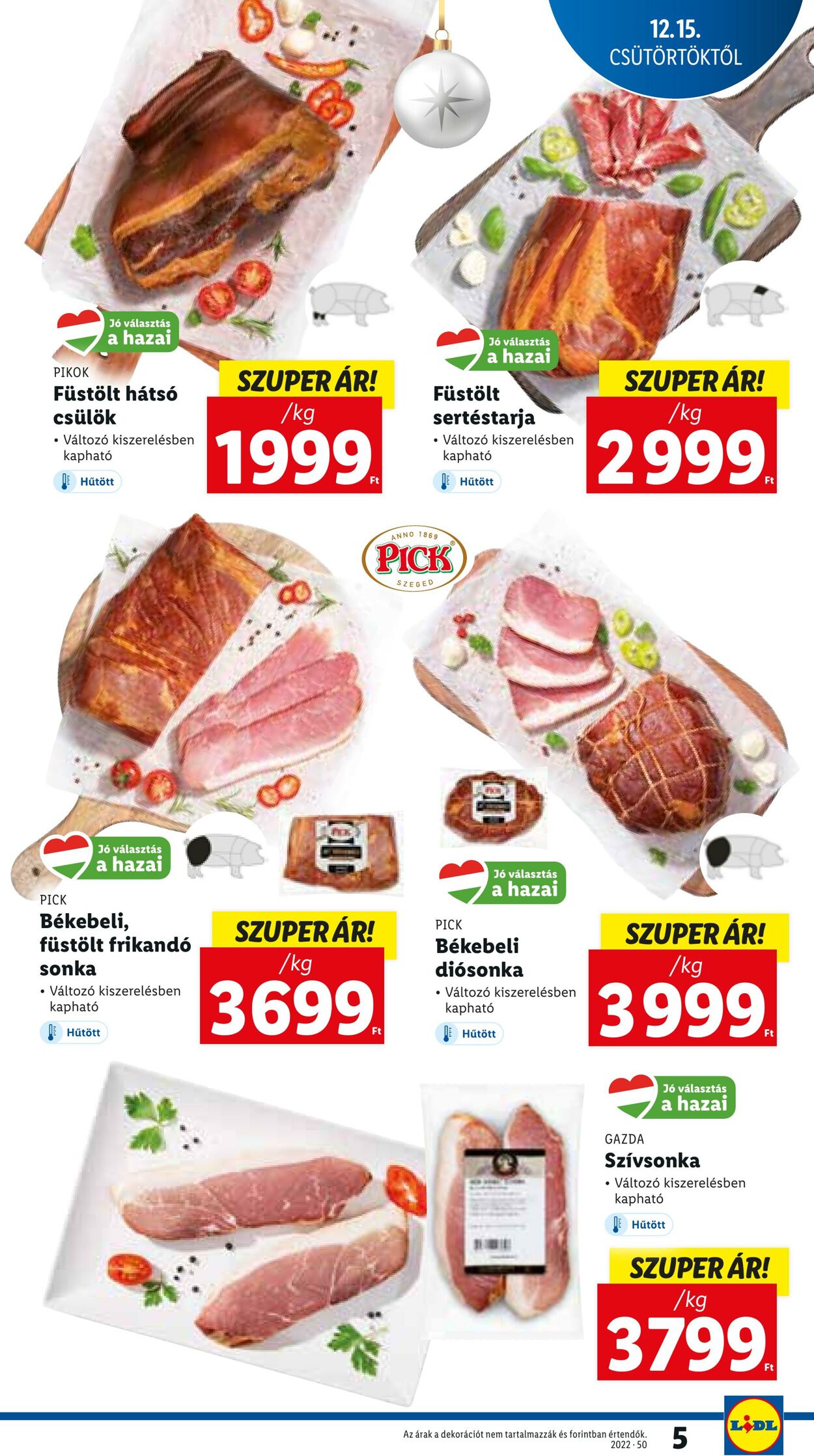 Flyer Lidl 15.12.2022 - 21.12.2022