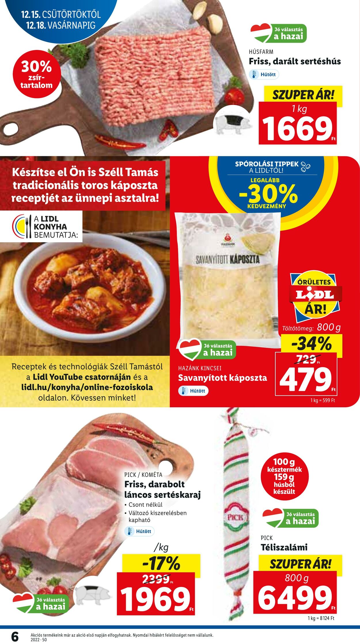 Flyer Lidl 15.12.2022 - 21.12.2022