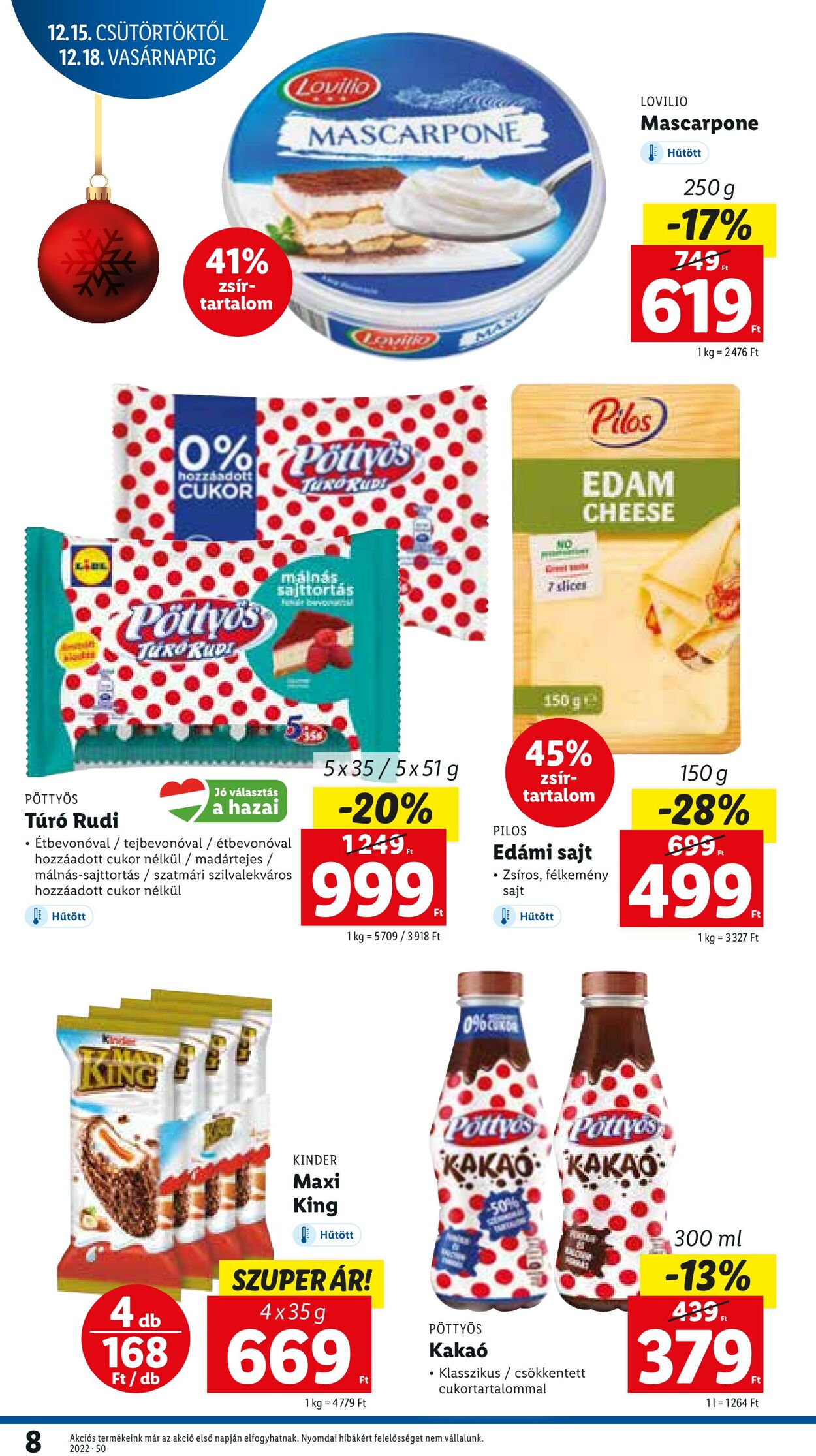 Flyer Lidl 15.12.2022 - 21.12.2022