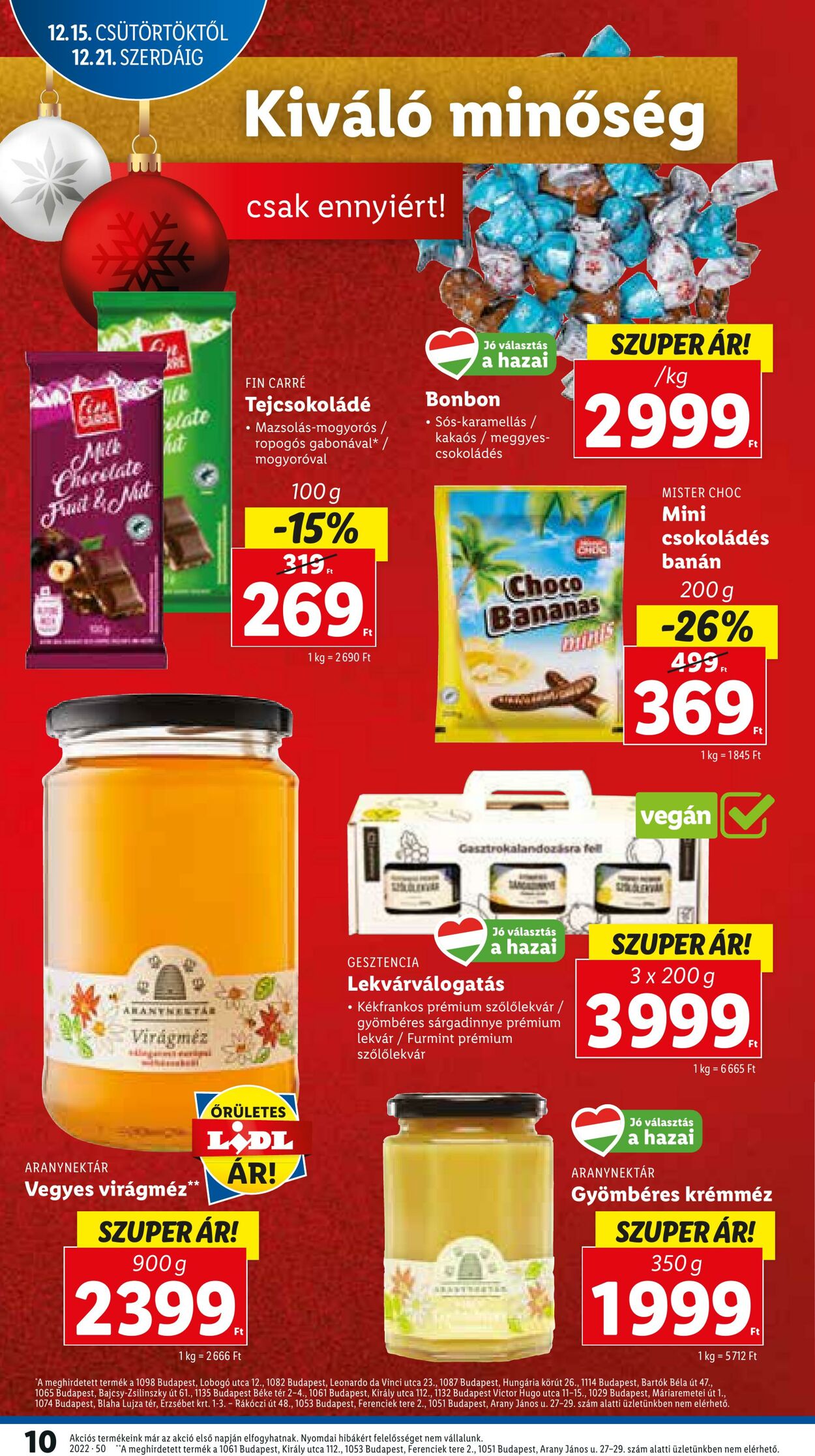 Flyer Lidl 15.12.2022 - 21.12.2022