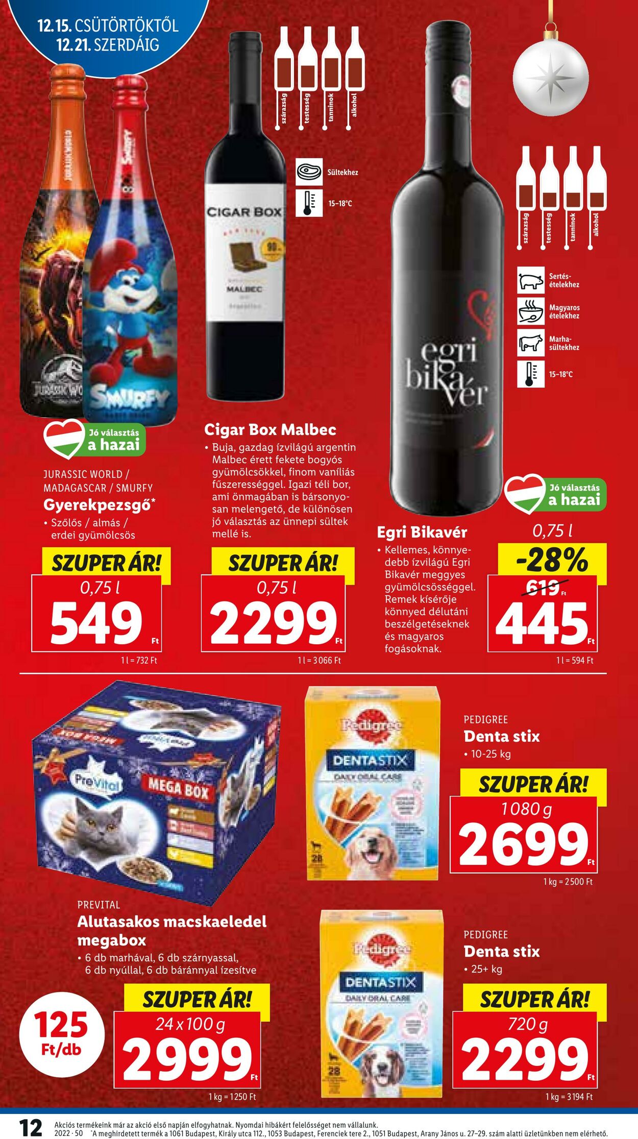 Flyer Lidl 15.12.2022 - 21.12.2022