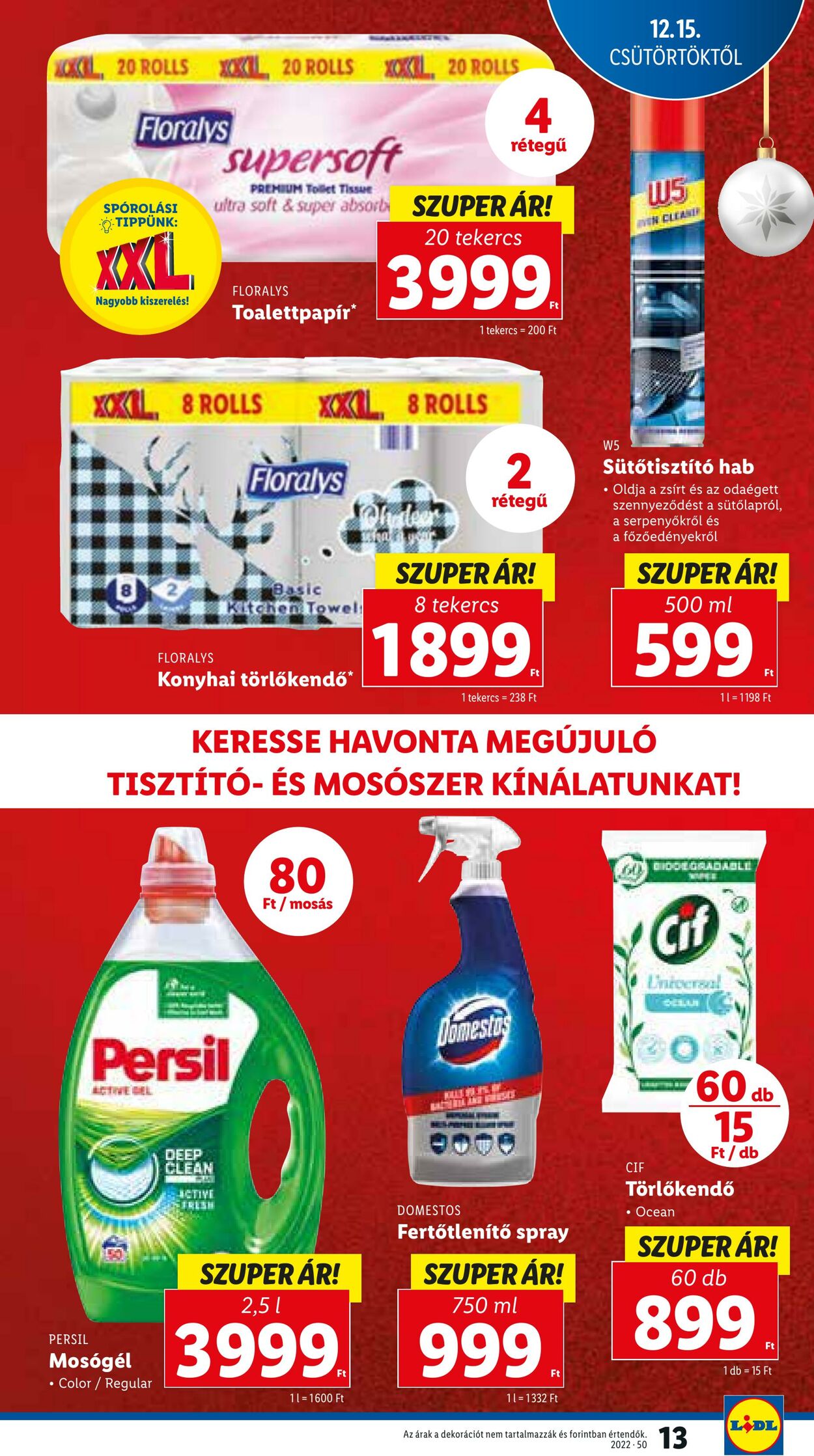 Flyer Lidl 15.12.2022 - 21.12.2022