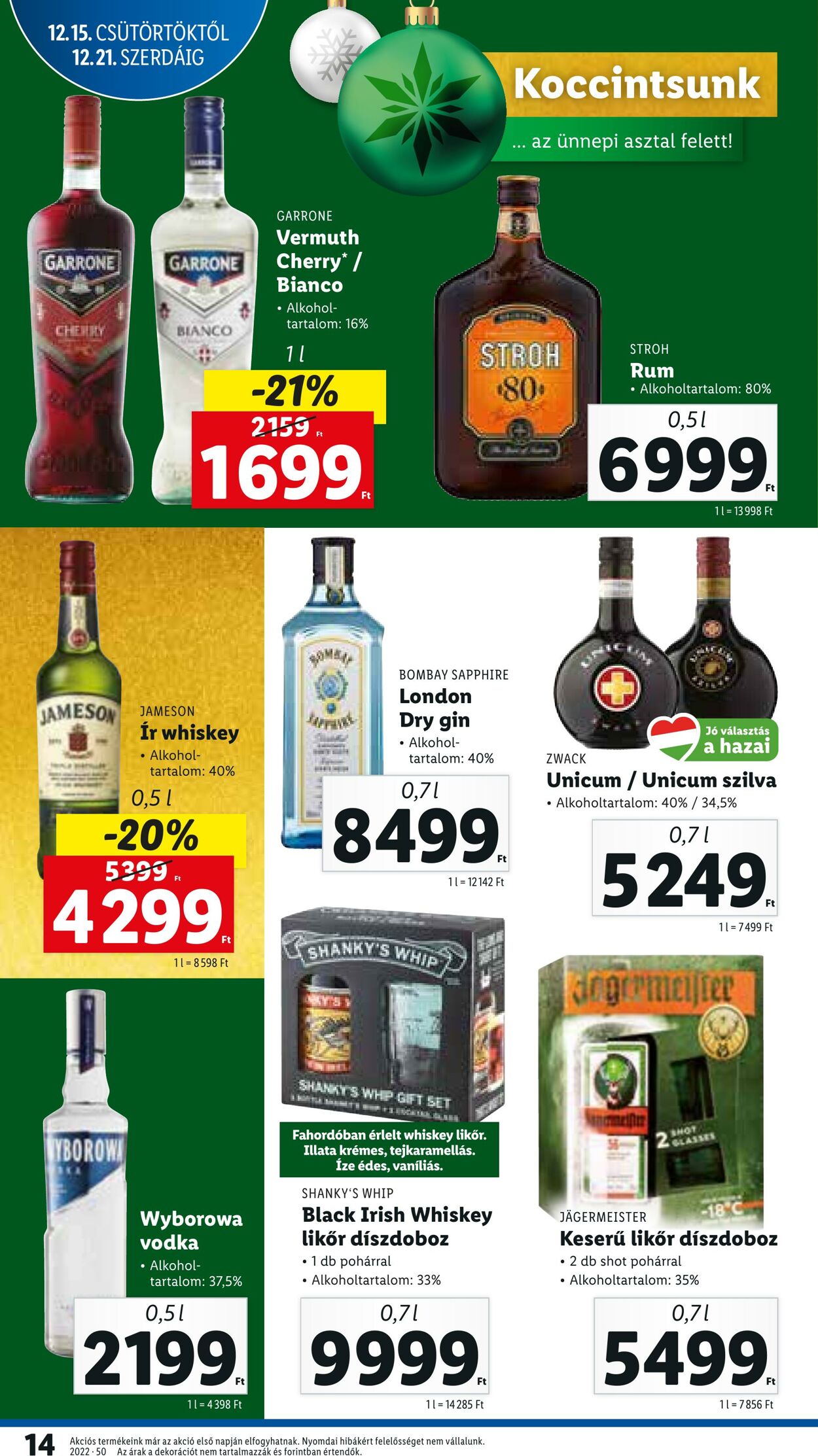 Flyer Lidl 15.12.2022 - 21.12.2022