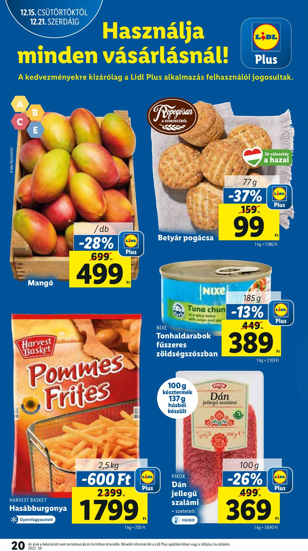 Flyer Lidl 15.12.2022 - 21.12.2022