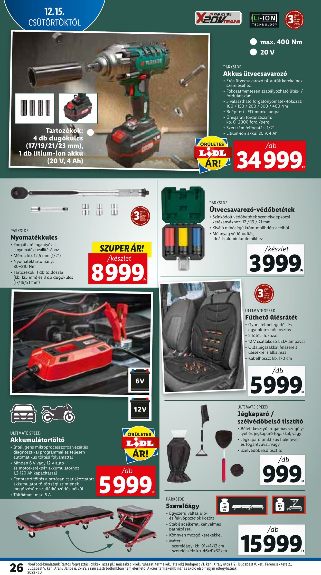 Flyer Lidl 15.12.2022 - 21.12.2022