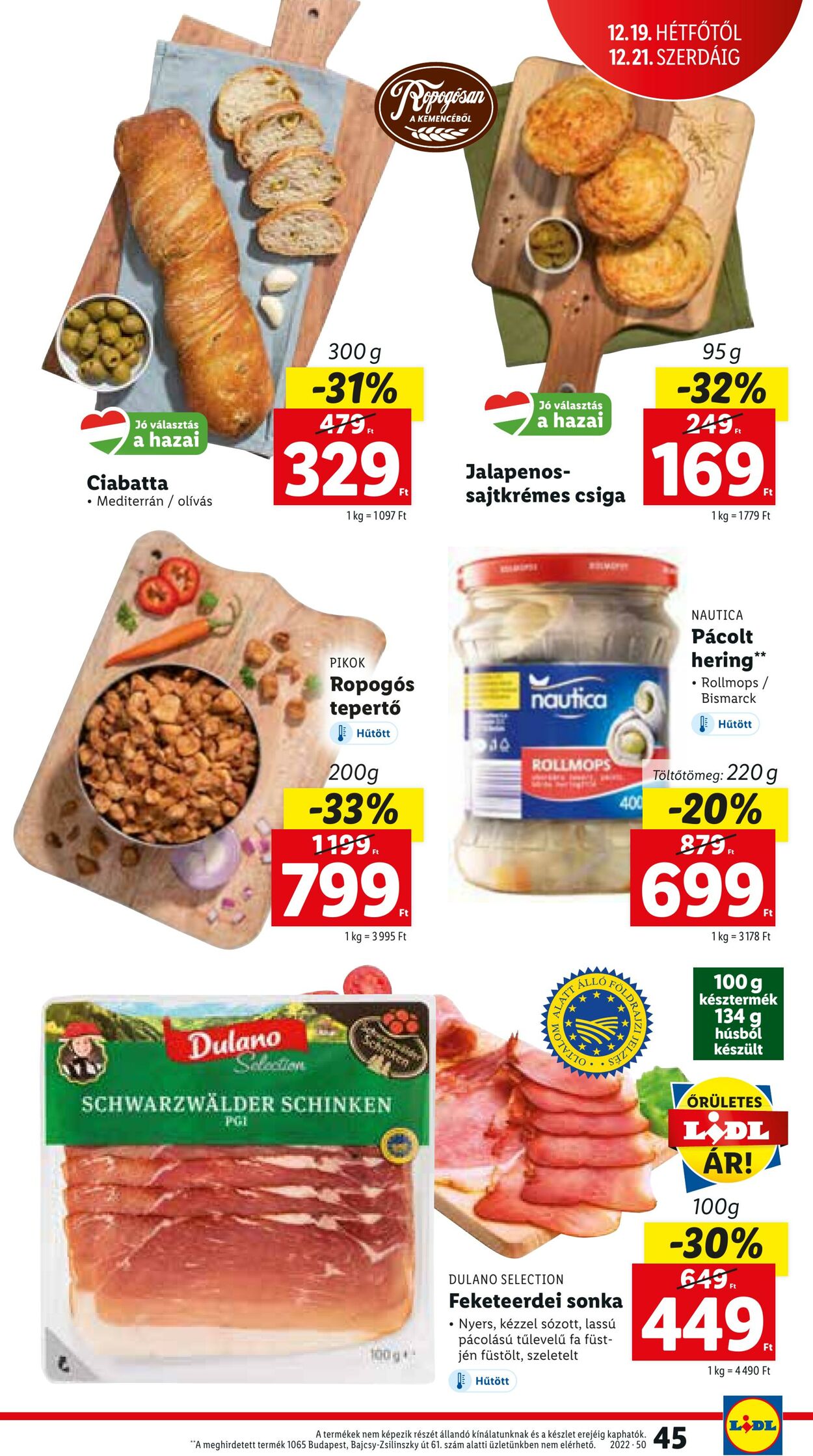 Flyer Lidl 15.12.2022 - 21.12.2022