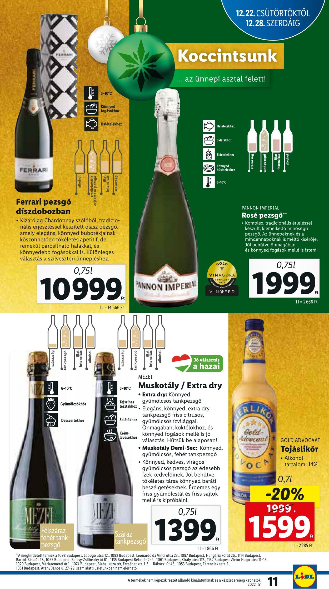 Flyer Lidl 22.12.2022 - 24.12.2022