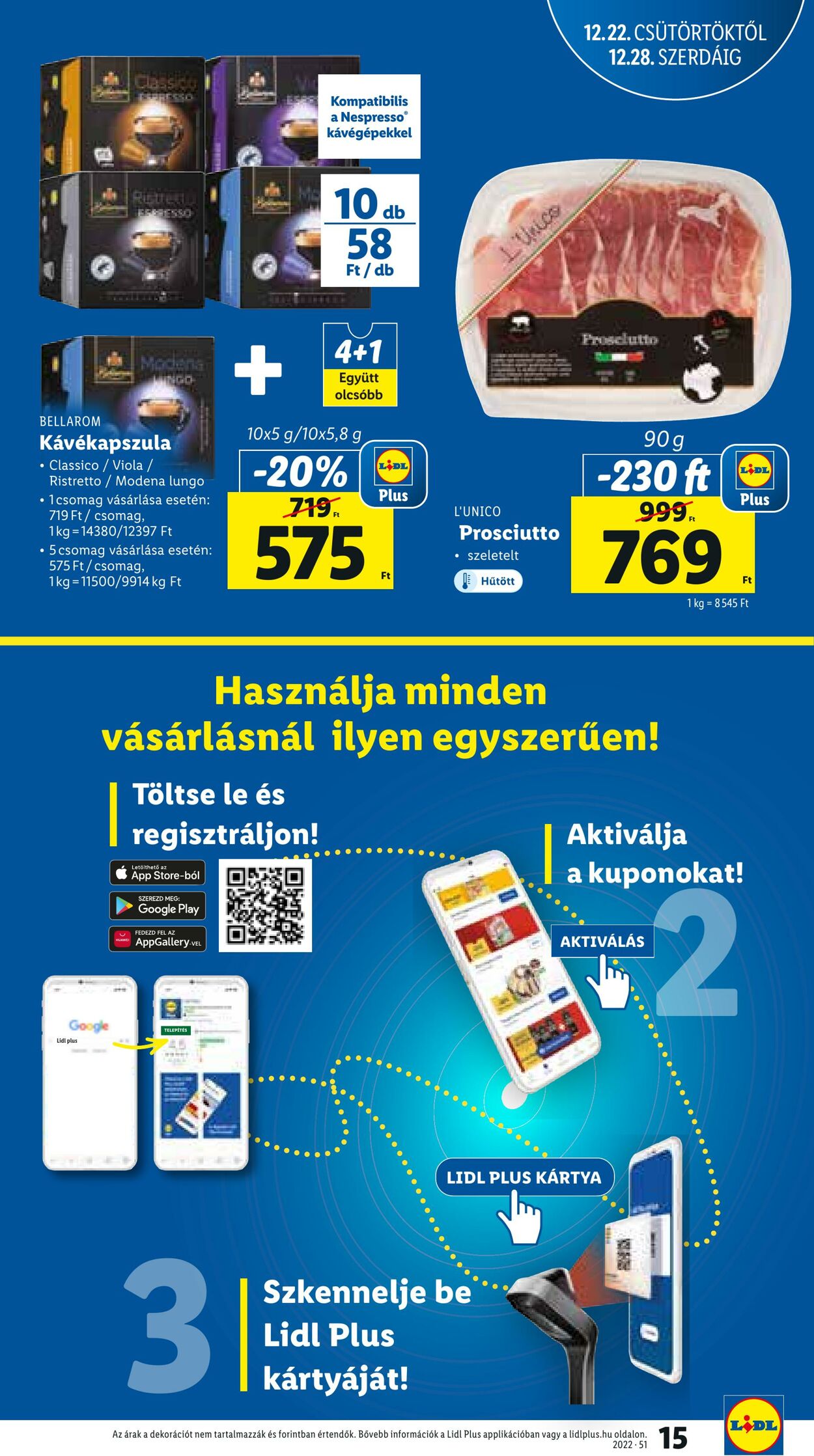 Flyer Lidl 22.12.2022 - 24.12.2022