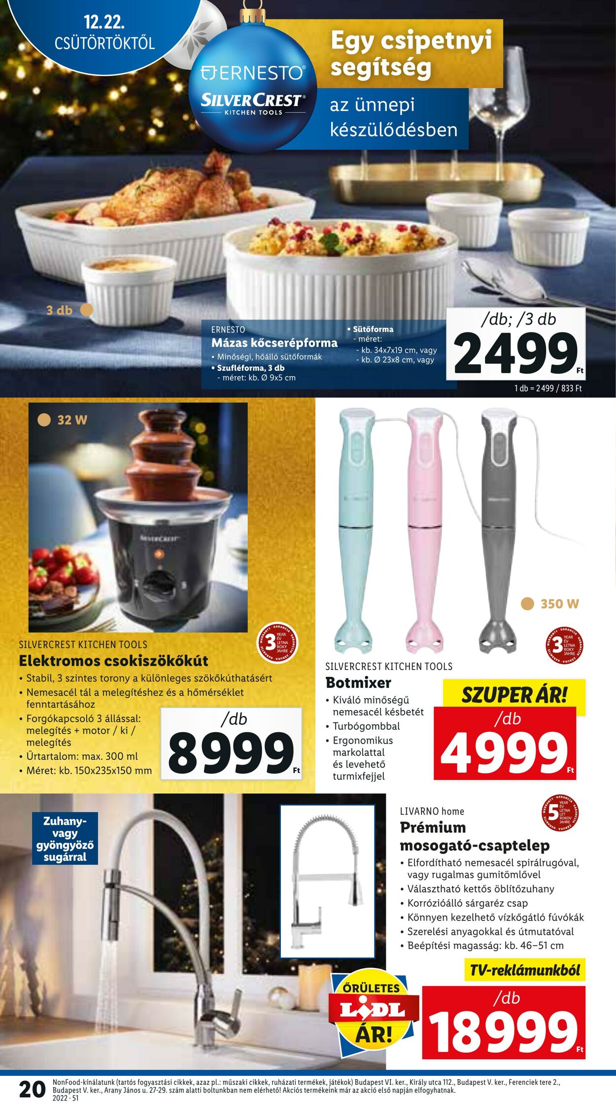 Flyer Lidl 22.12.2022 - 24.12.2022