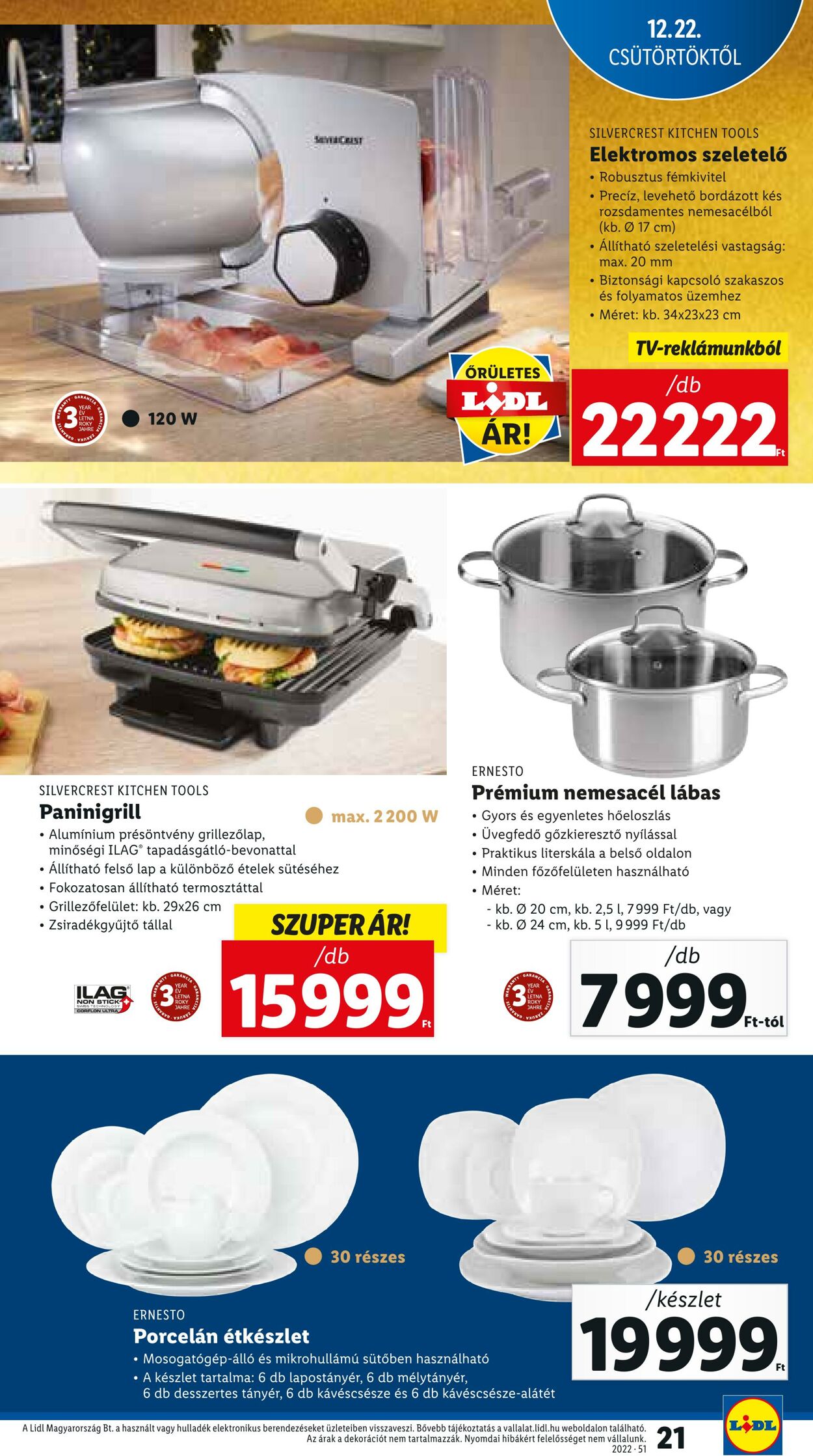 Flyer Lidl 22.12.2022 - 24.12.2022