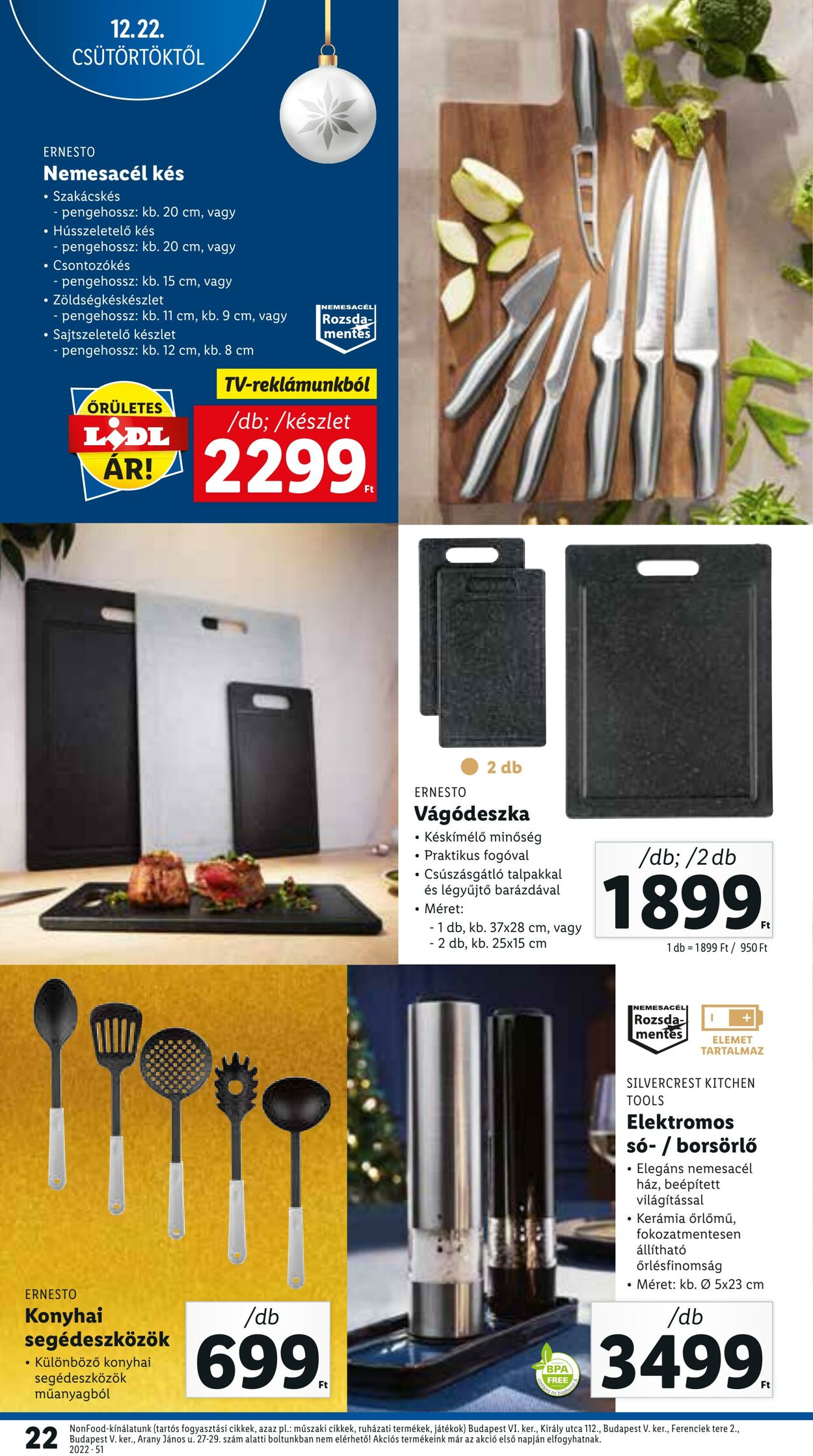 Flyer Lidl 22.12.2022 - 24.12.2022