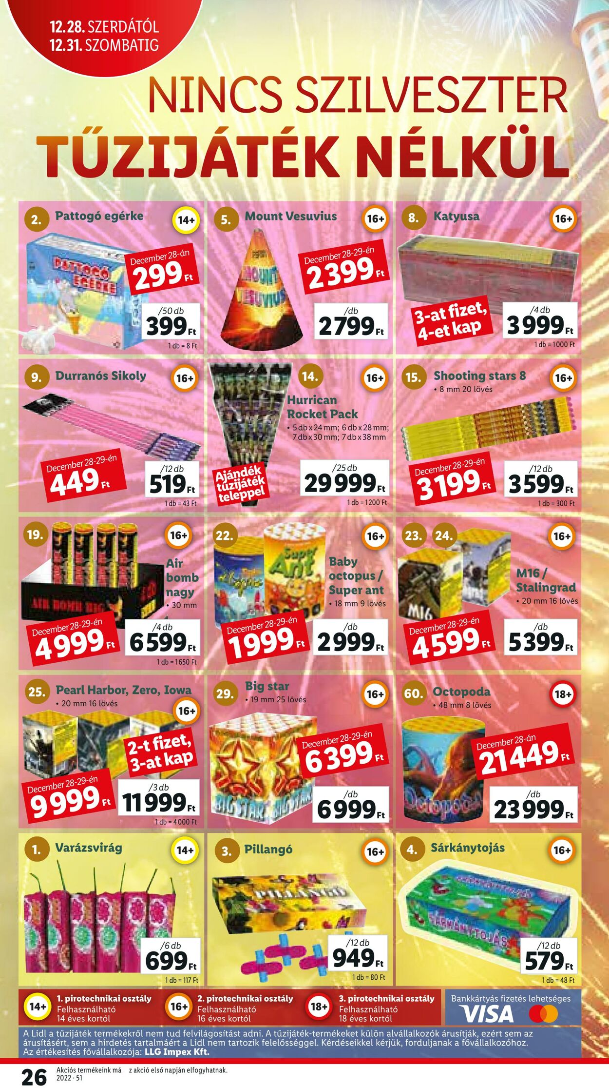 Flyer Lidl 22.12.2022 - 24.12.2022