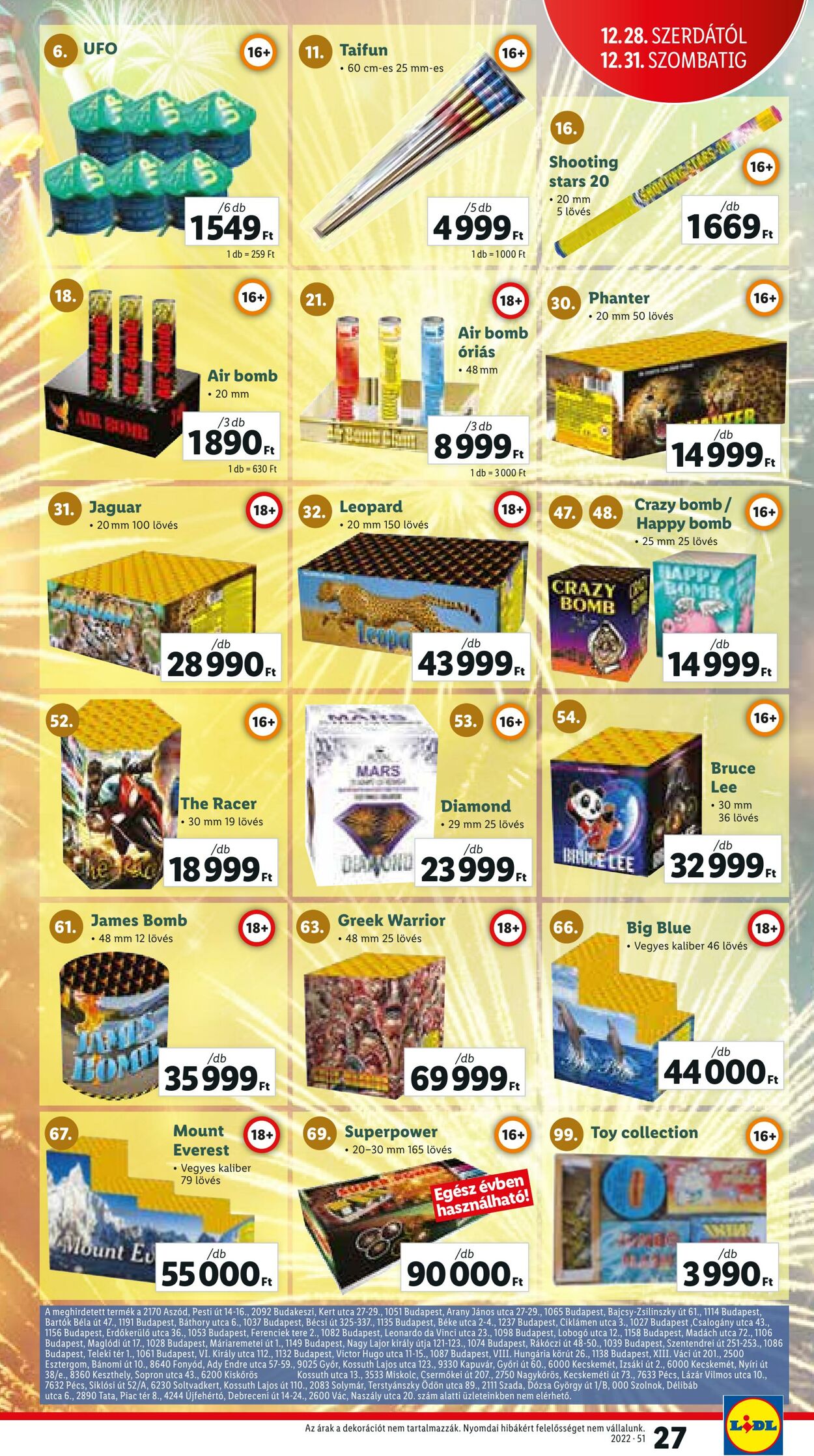 Flyer Lidl 22.12.2022 - 24.12.2022