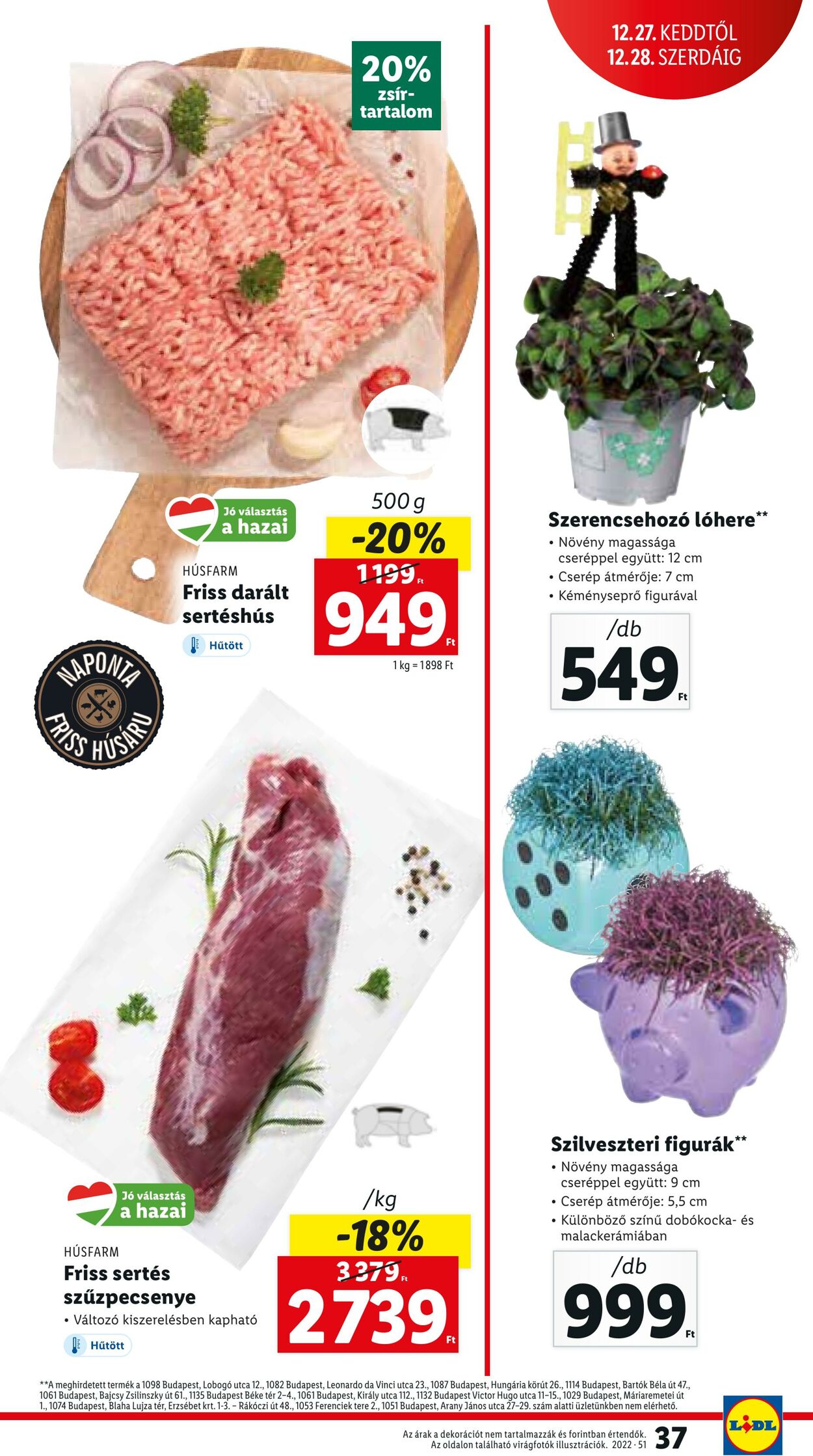 Flyer Lidl 22.12.2022 - 24.12.2022