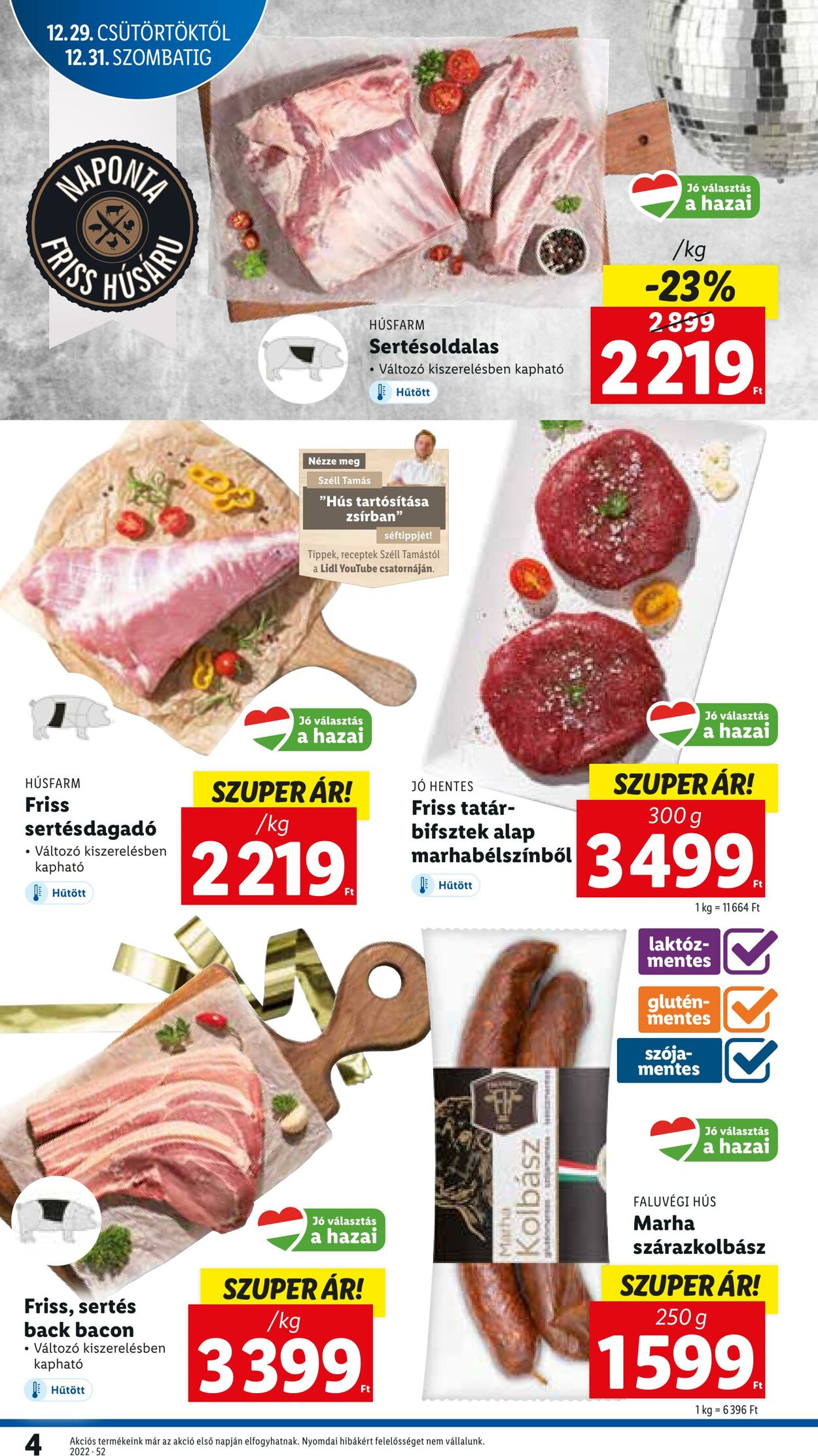 Flyer Lidl 29.12.2022 - 04.01.2023