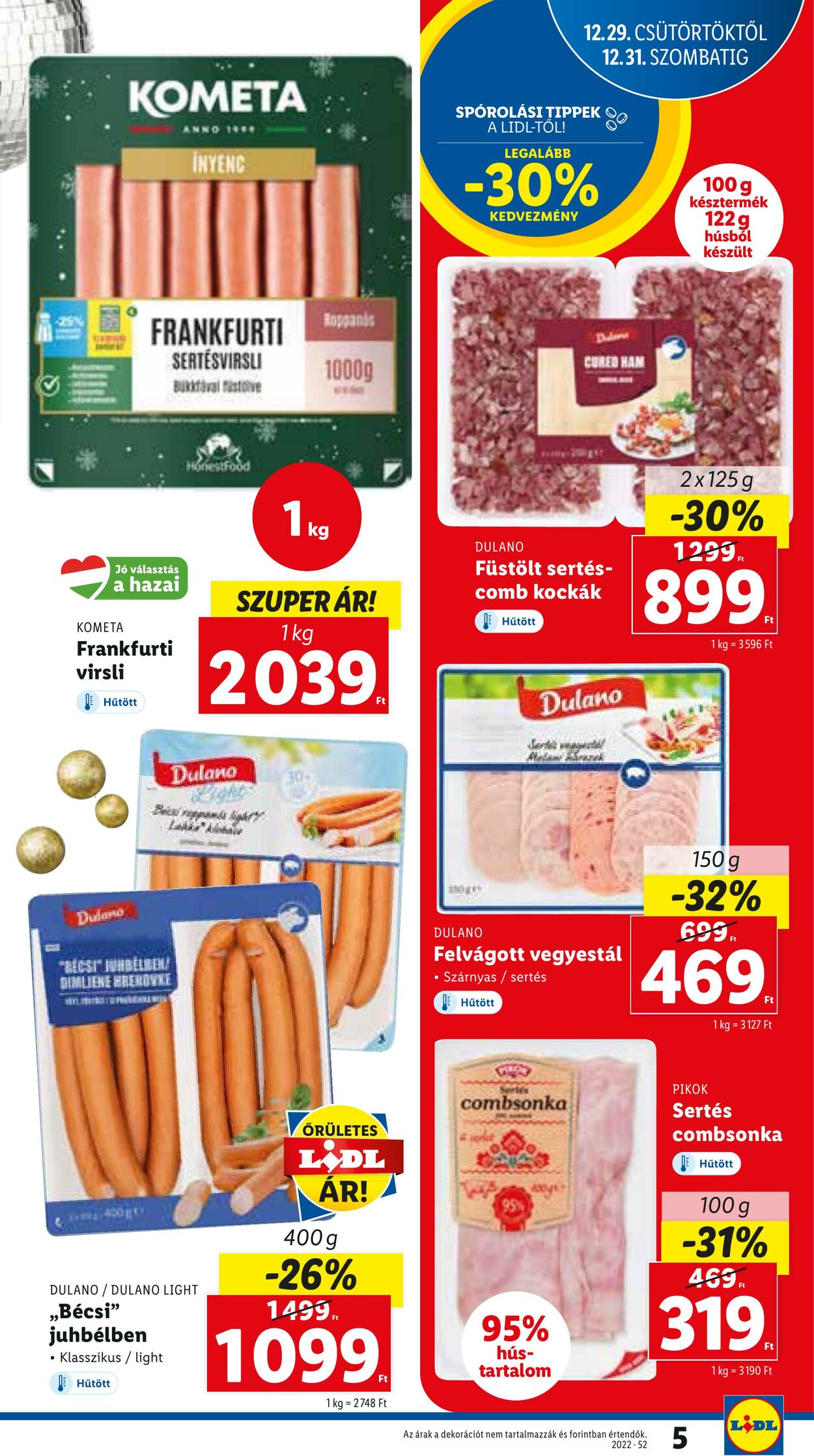 Flyer Lidl 29.12.2022 - 04.01.2023