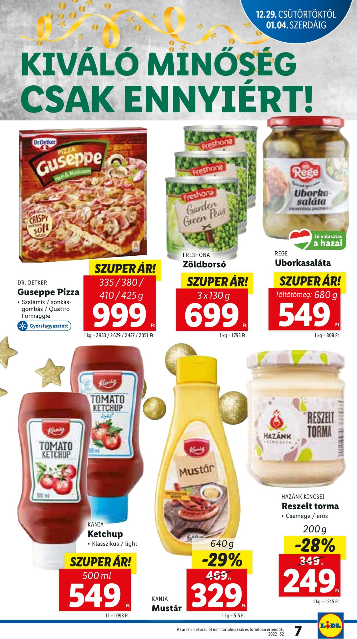 Flyer Lidl 29.12.2022 - 04.01.2023