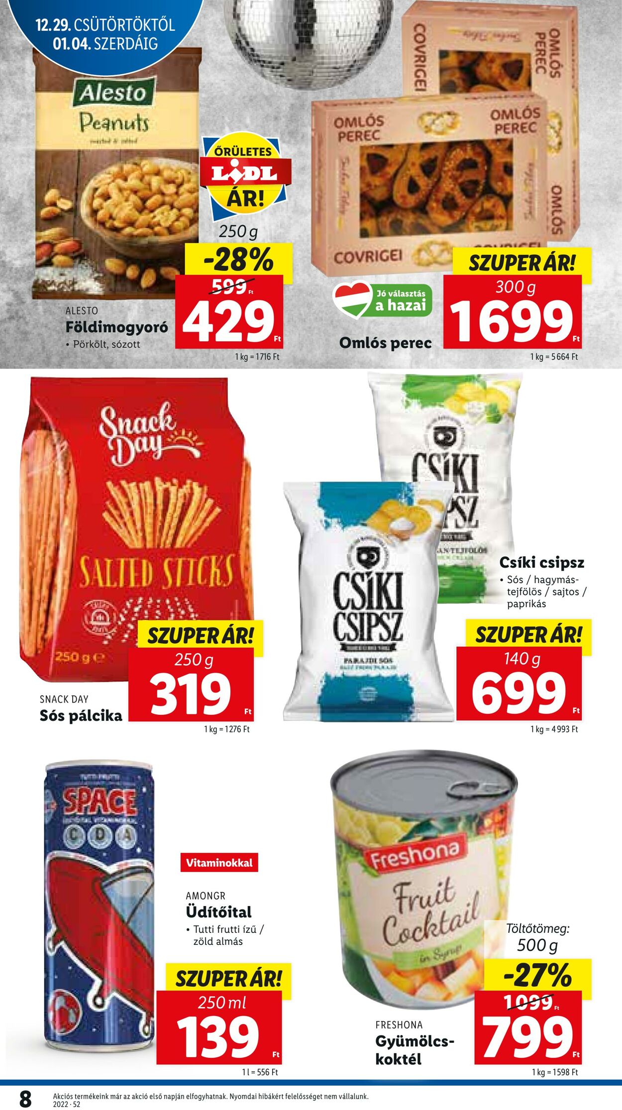 Flyer Lidl 29.12.2022 - 04.01.2023