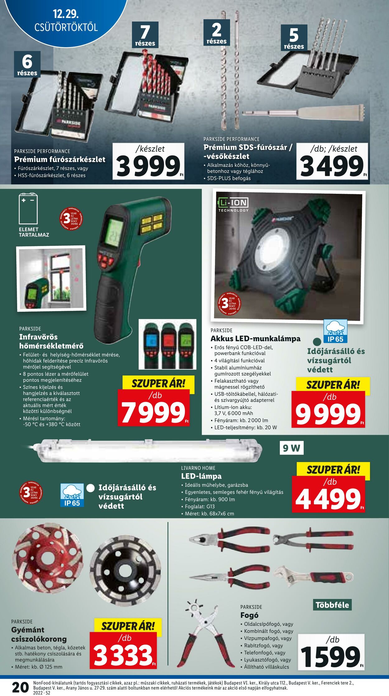 Flyer Lidl 29.12.2022 - 04.01.2023