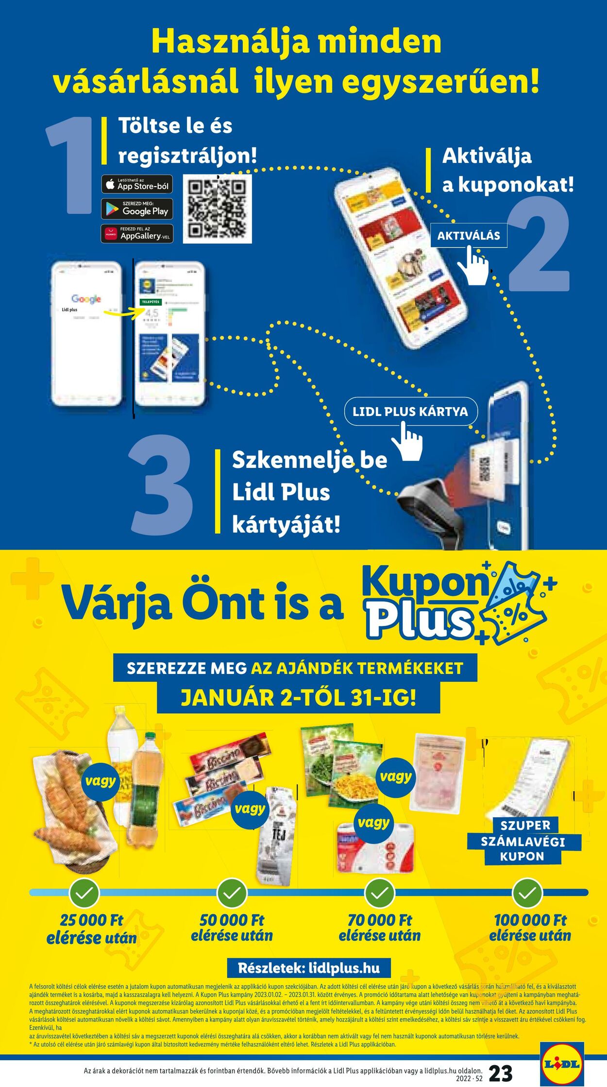 Flyer Lidl 29.12.2022 - 04.01.2023