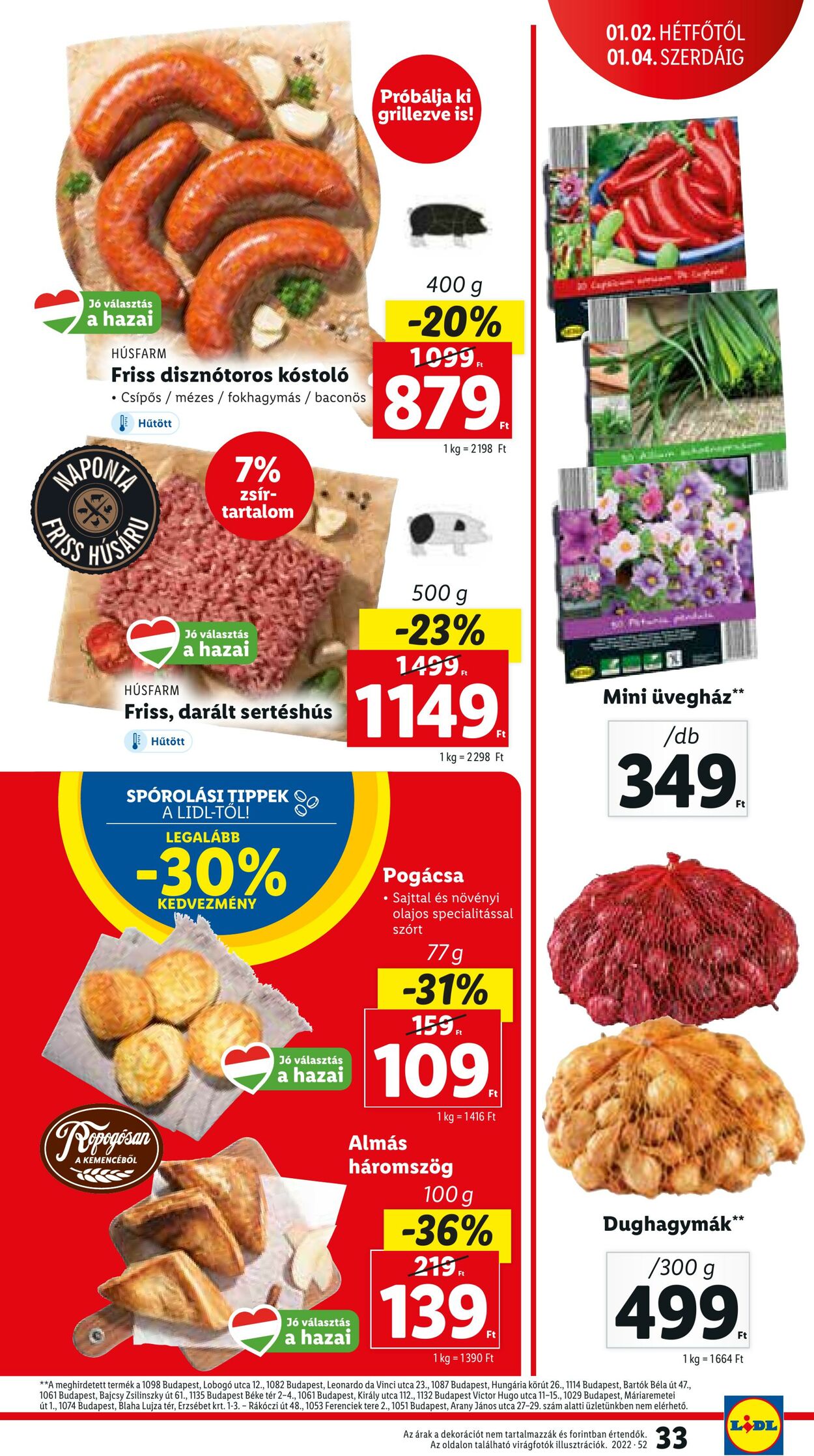 Flyer Lidl 29.12.2022 - 04.01.2023